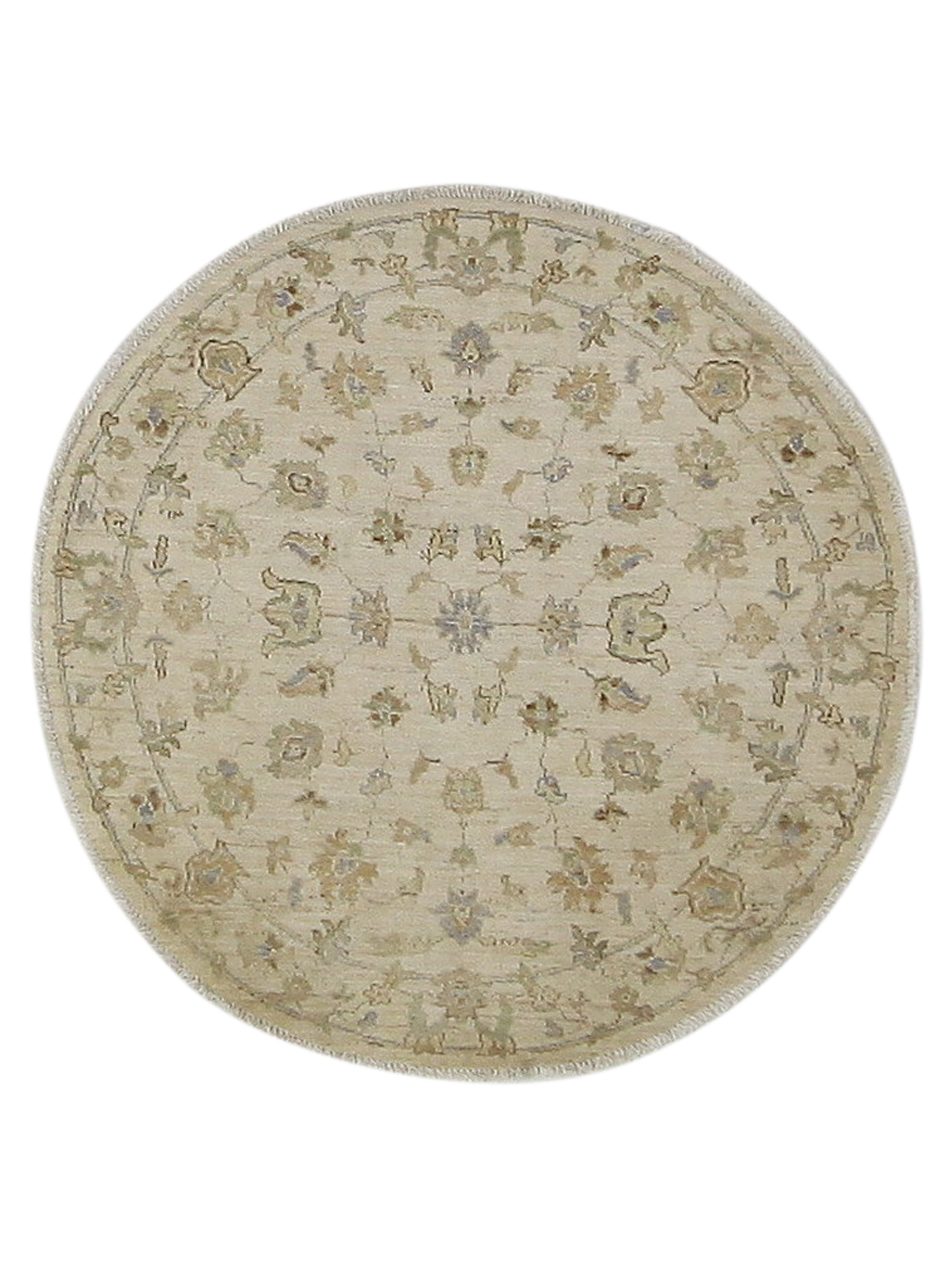 Ziegler Hand Knotted Ivory 4x4