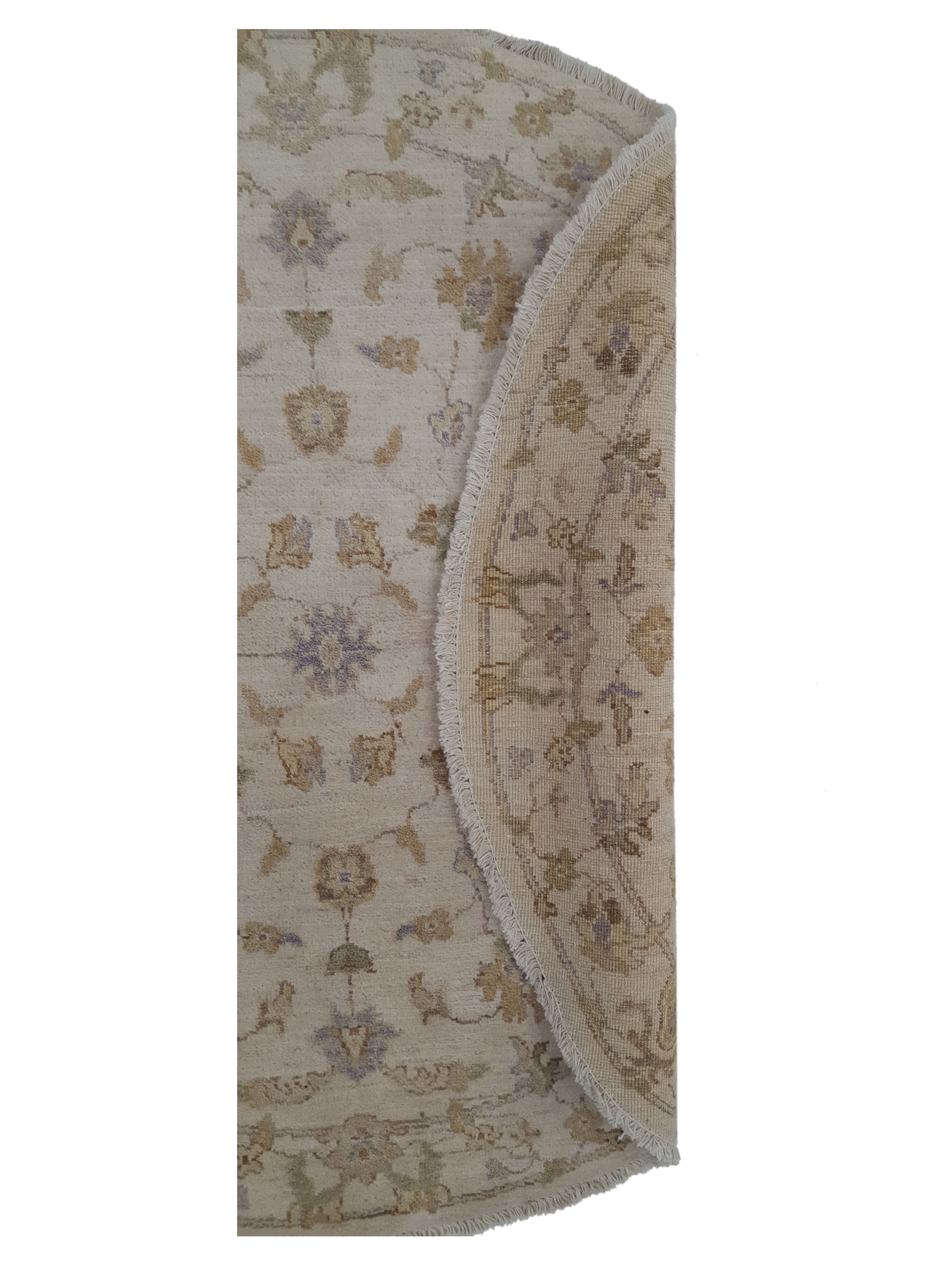 Ziegler Hand Knotted Ivory 4x4 - Image 2 of 3