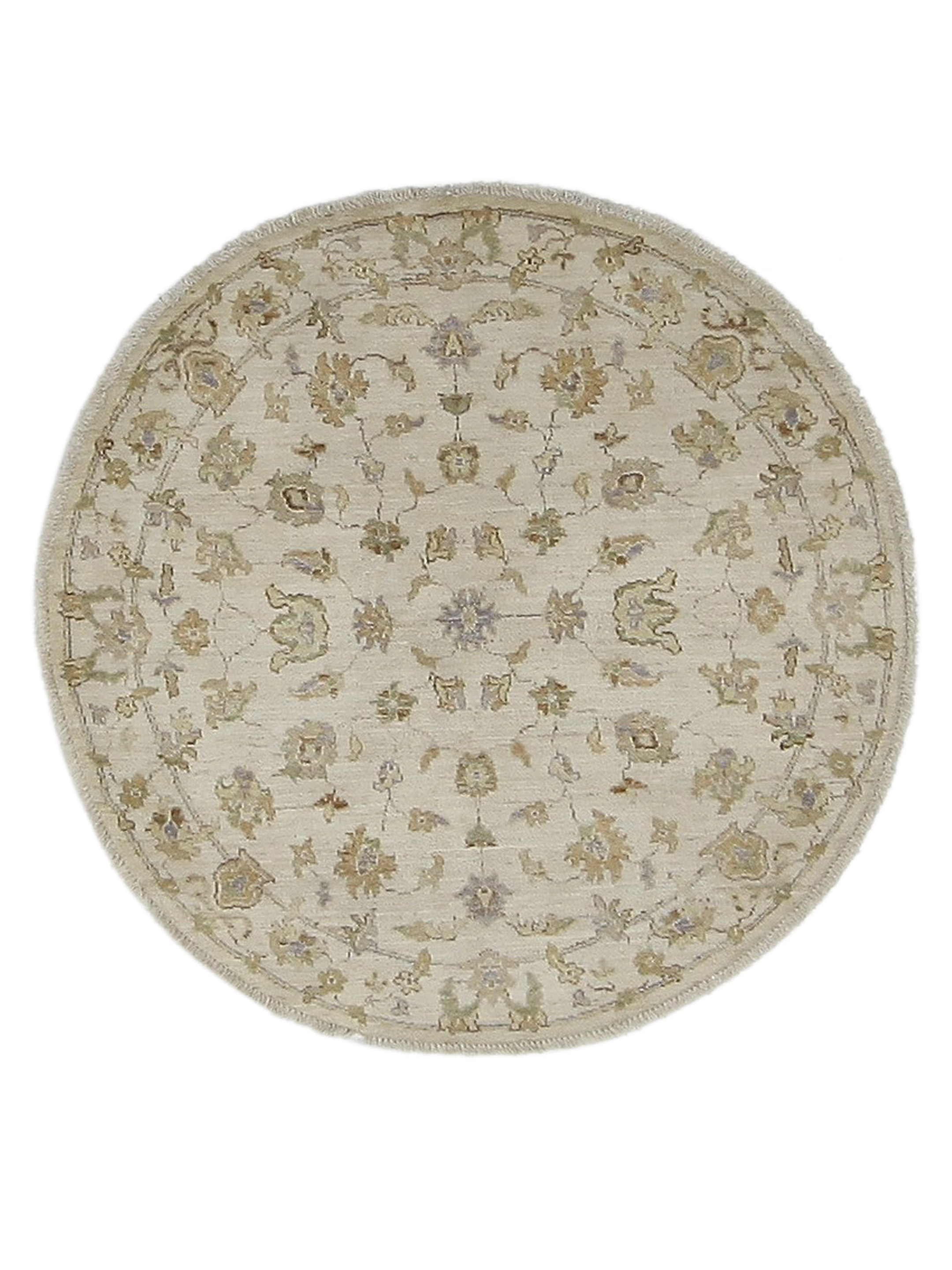 Ziegler Hand Knotted Ivory 4x4