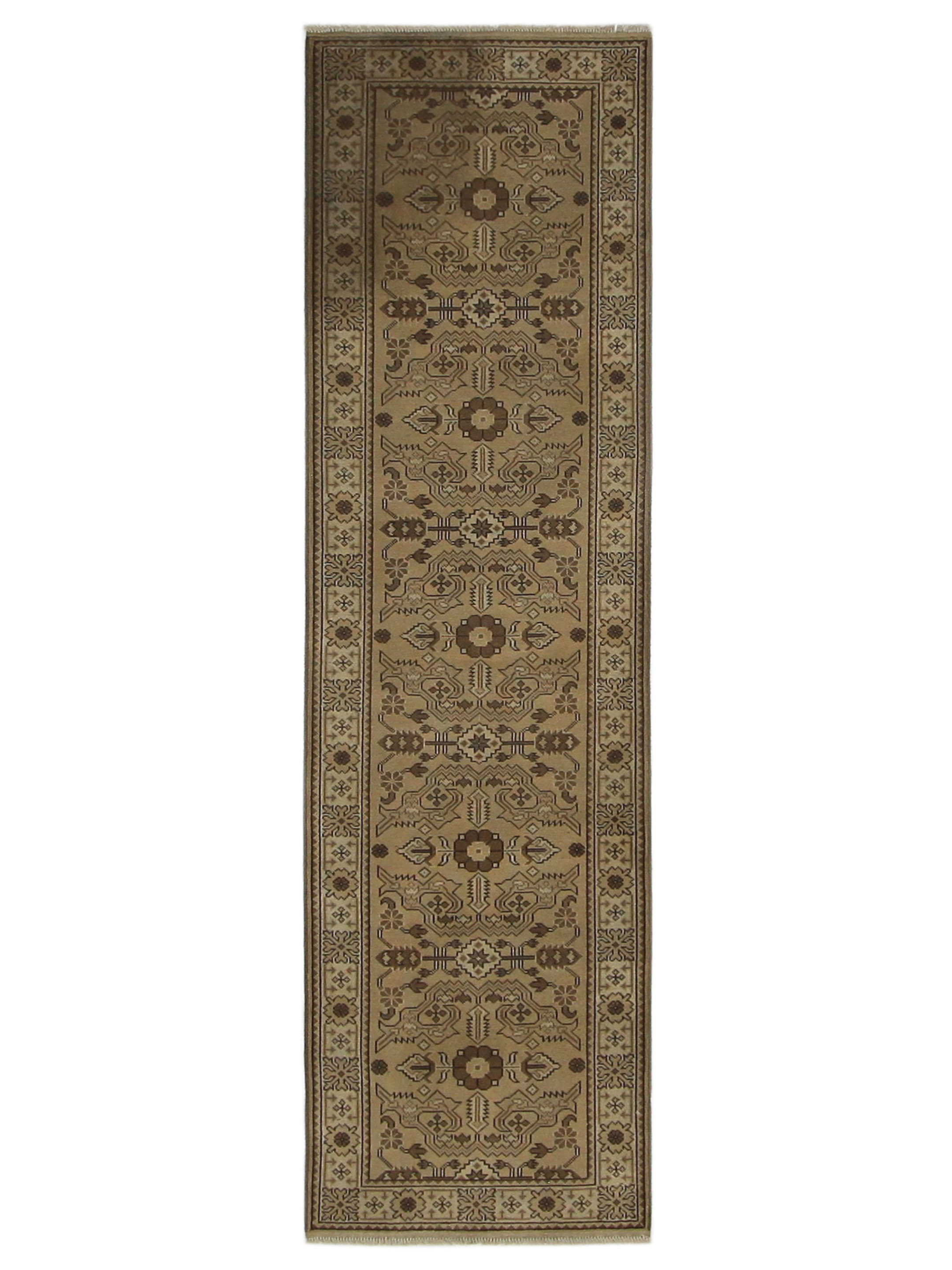 Shirvan Hand Knotted Camel 3x10