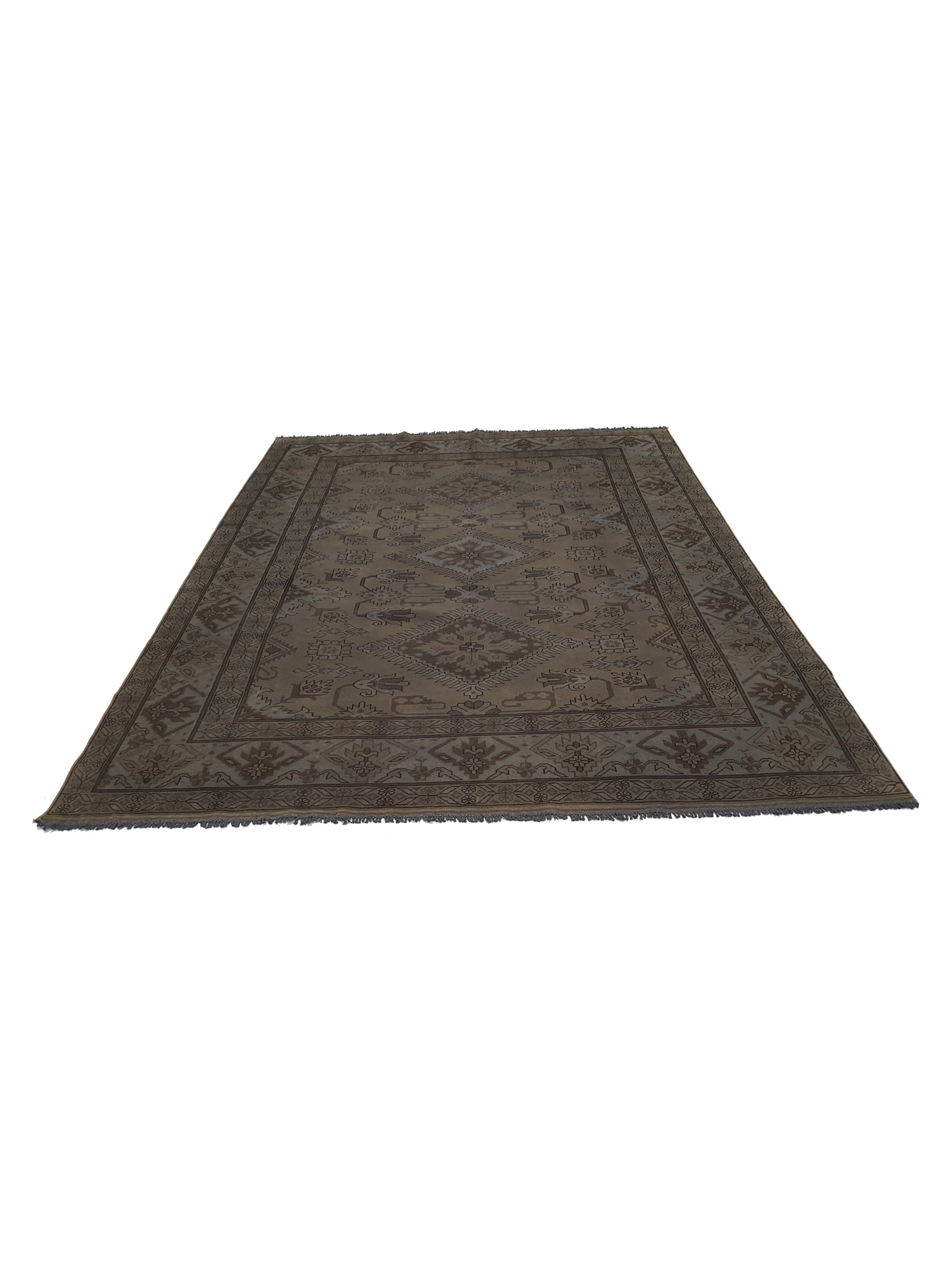 Shirvan Hand Knotted Brown 8x10 - Image 2 of 6