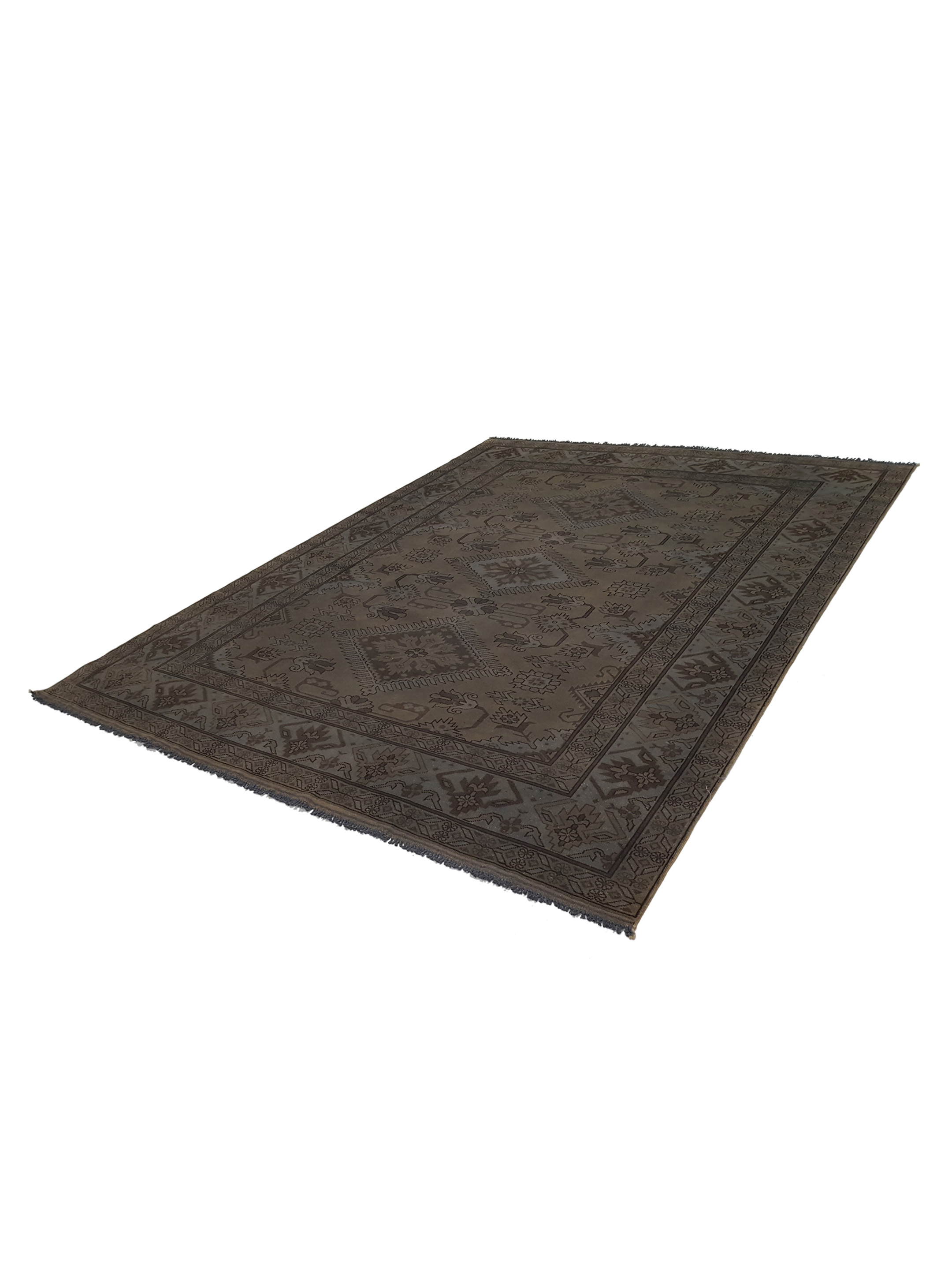 Shirvan Hand Knotted Brown 8x10 - Image 6 of 6