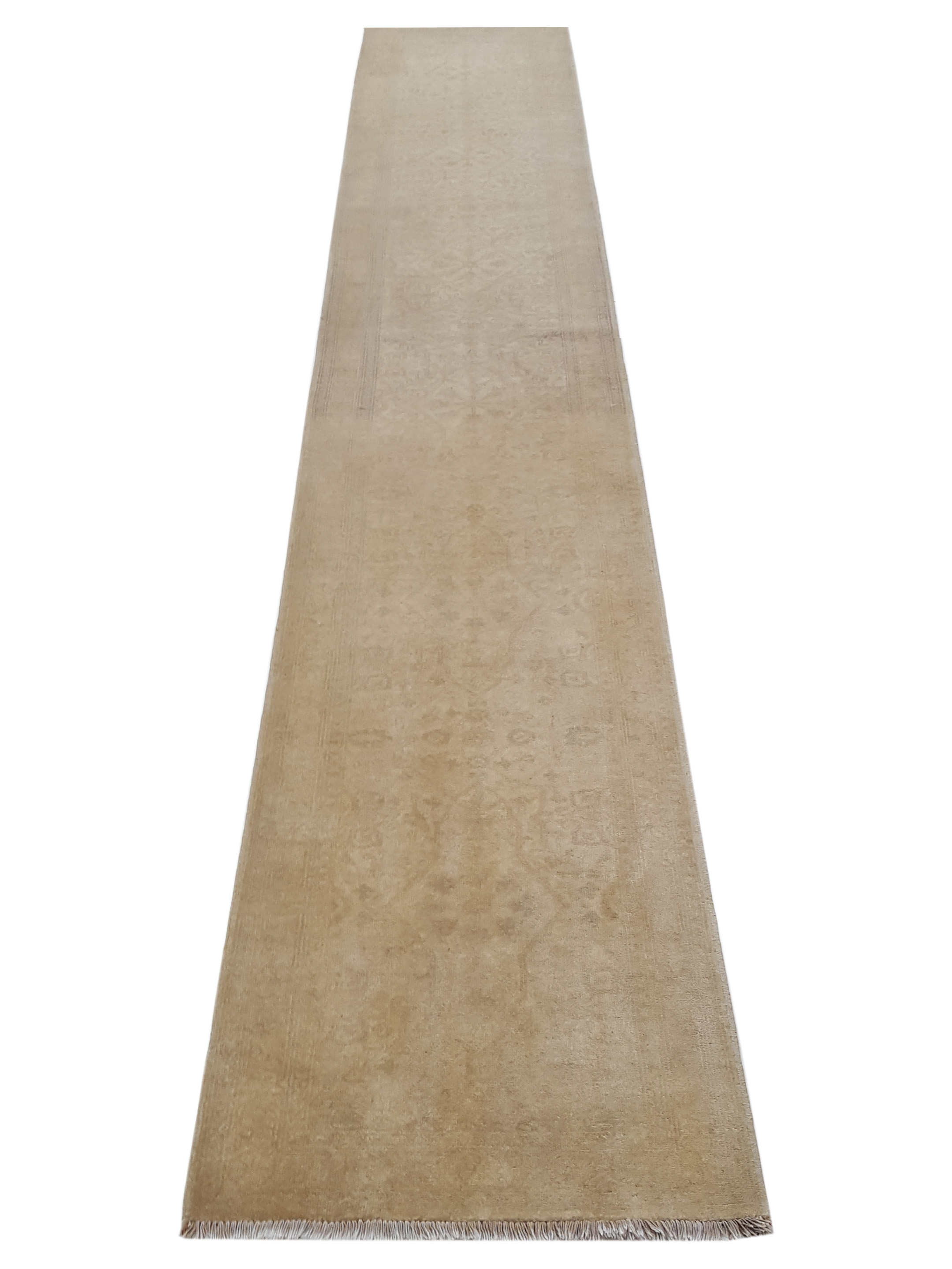 Ziegler Hand Knotted Beige 2.6x18 - Image 2 of 5