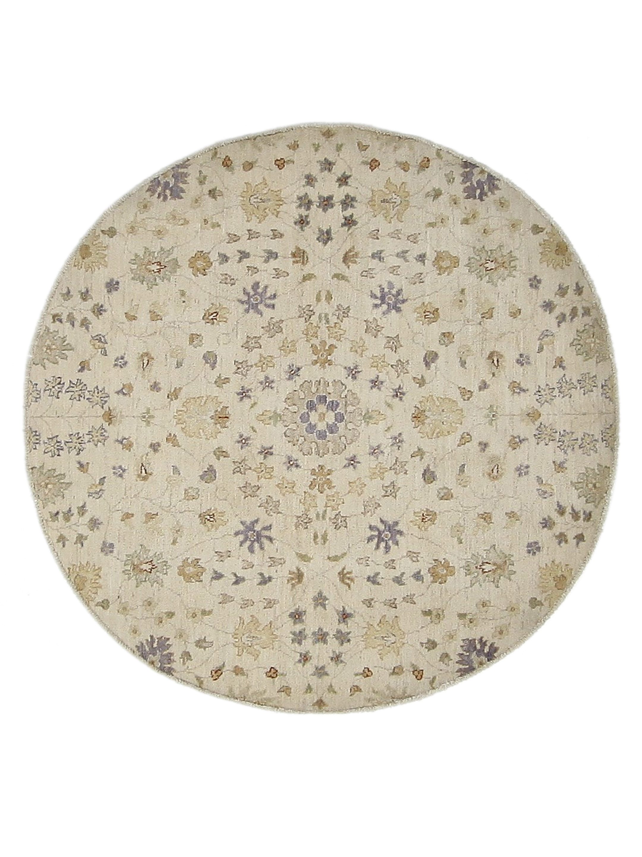 Ziegler Hand Knotted Ivory 5x5