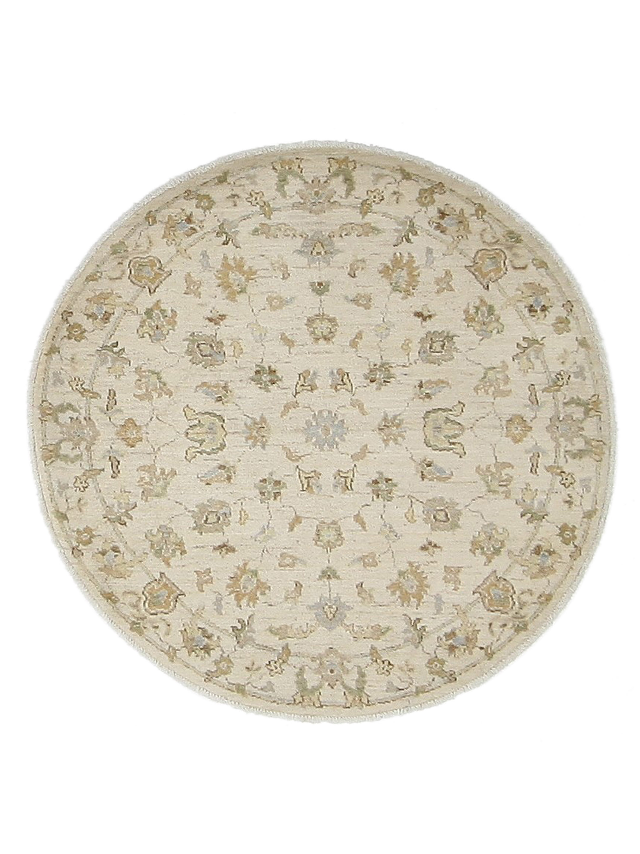 Ziegler Hand Knotted Ivory 4x4