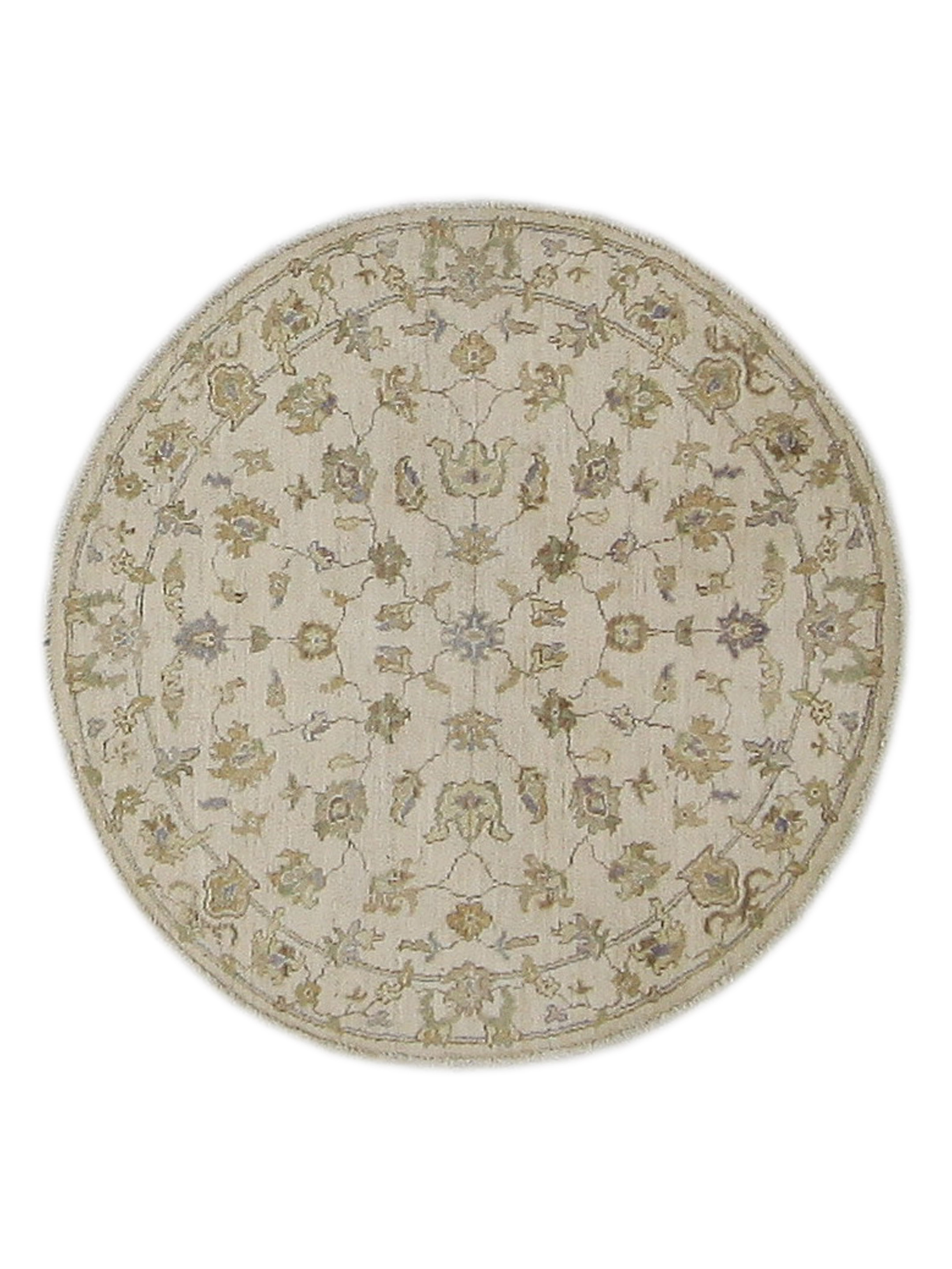 Ziegler Hand Knotted Ivory 4x4