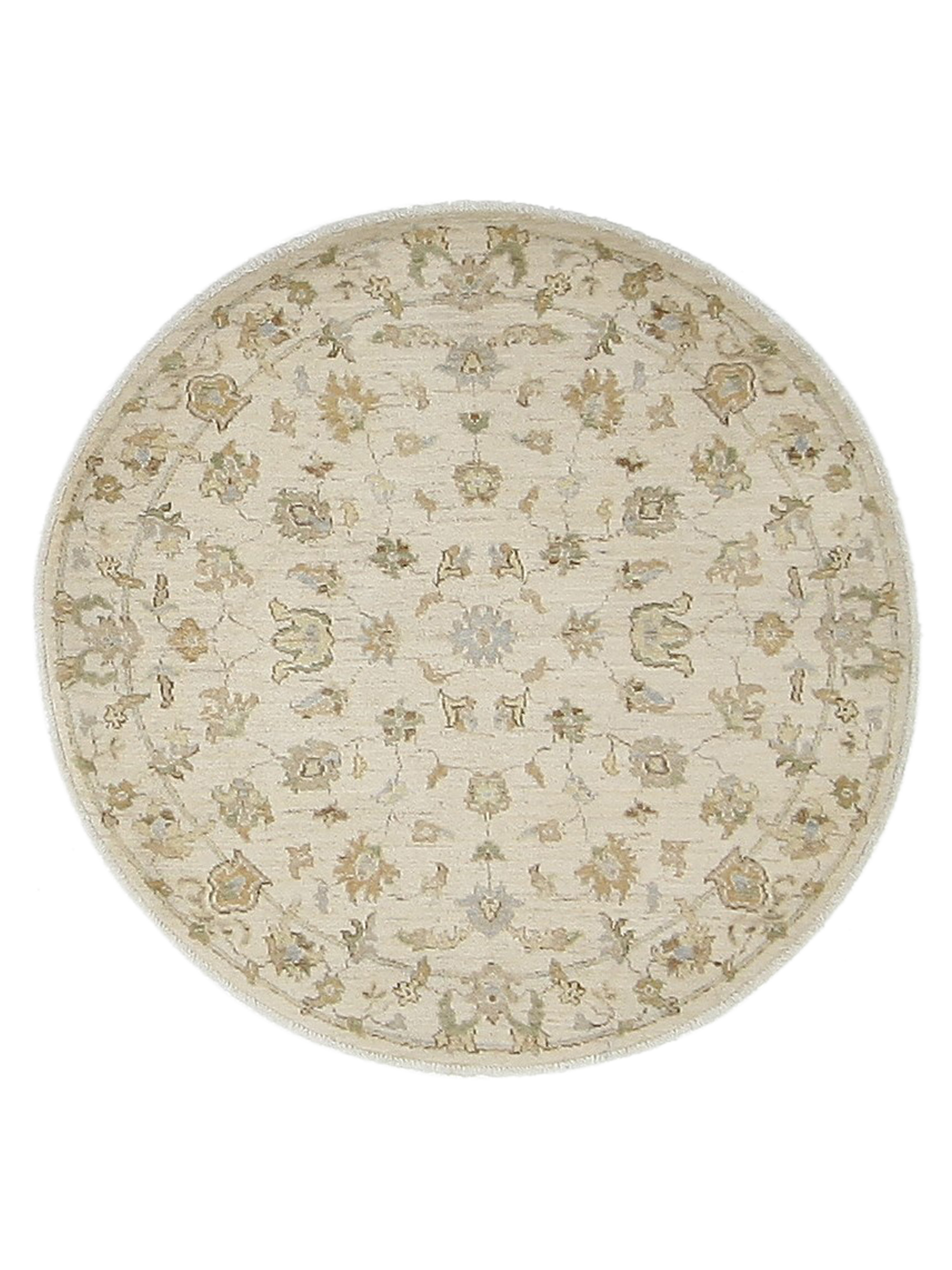 Ziegler Hand Knotted Ivory 4x4