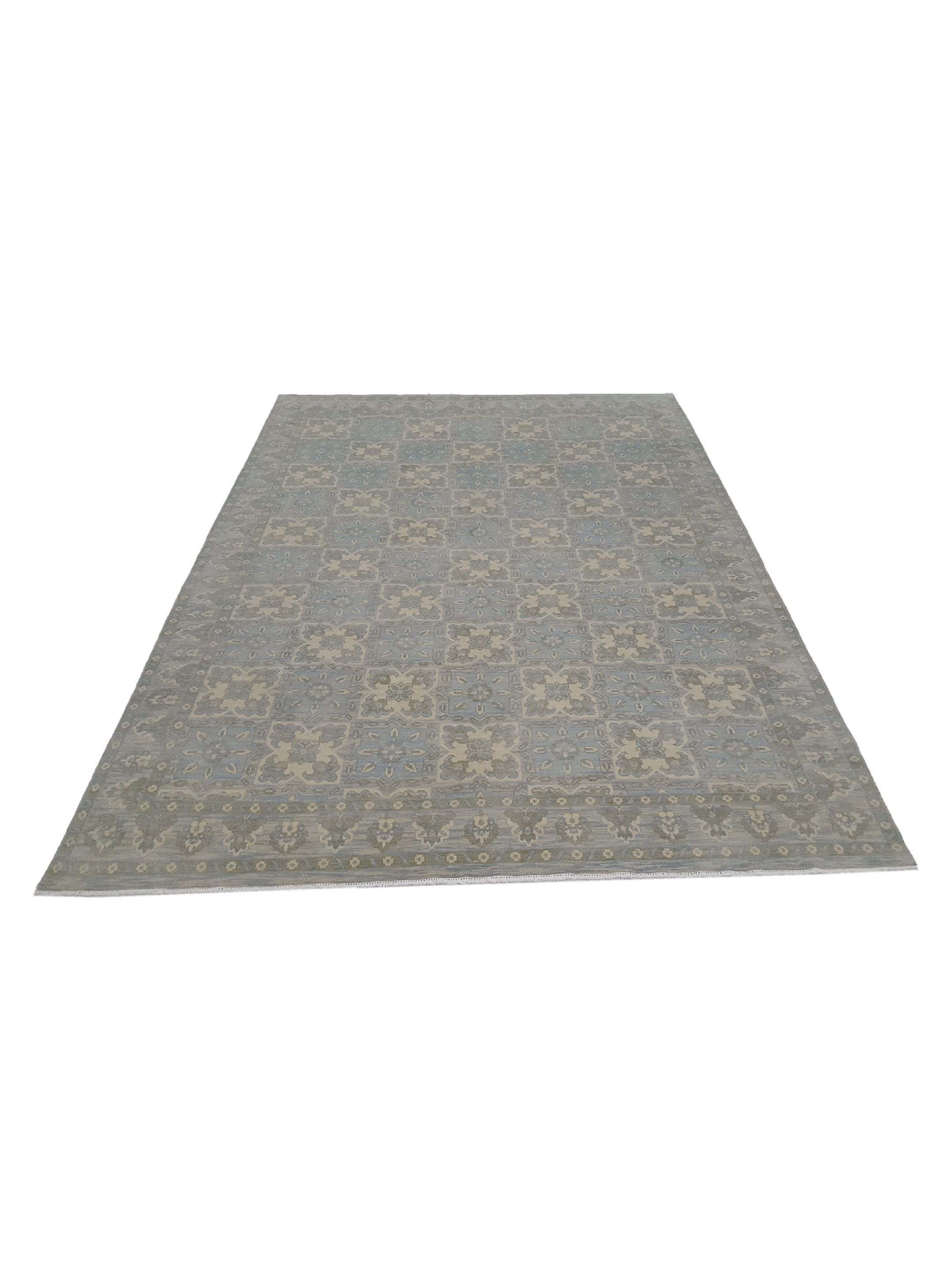 Khotan Hand Knotted Beige 10x14 - Image 2 of 6