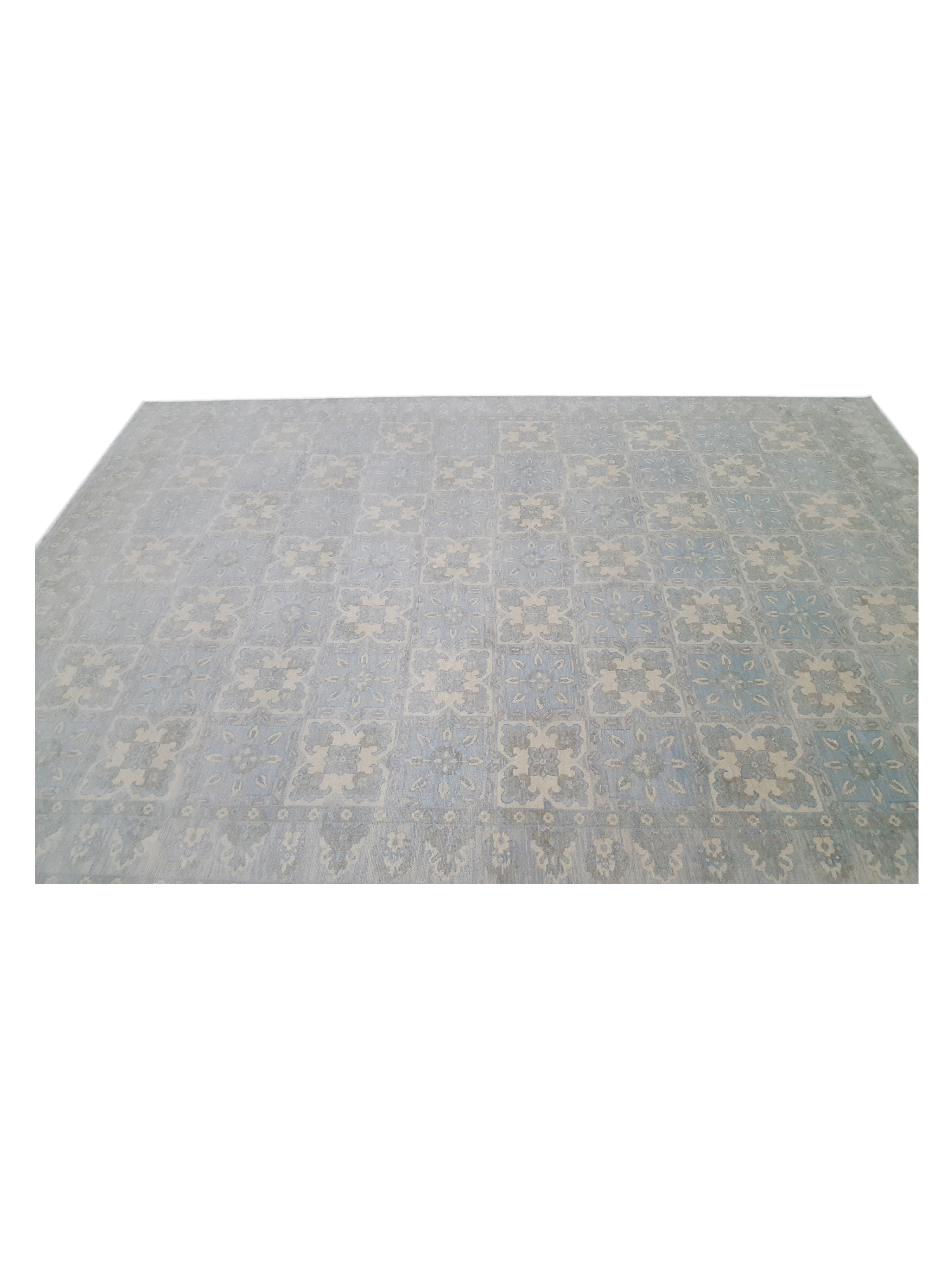 Khotan Hand Knotted Beige 10x14 - Image 5 of 6