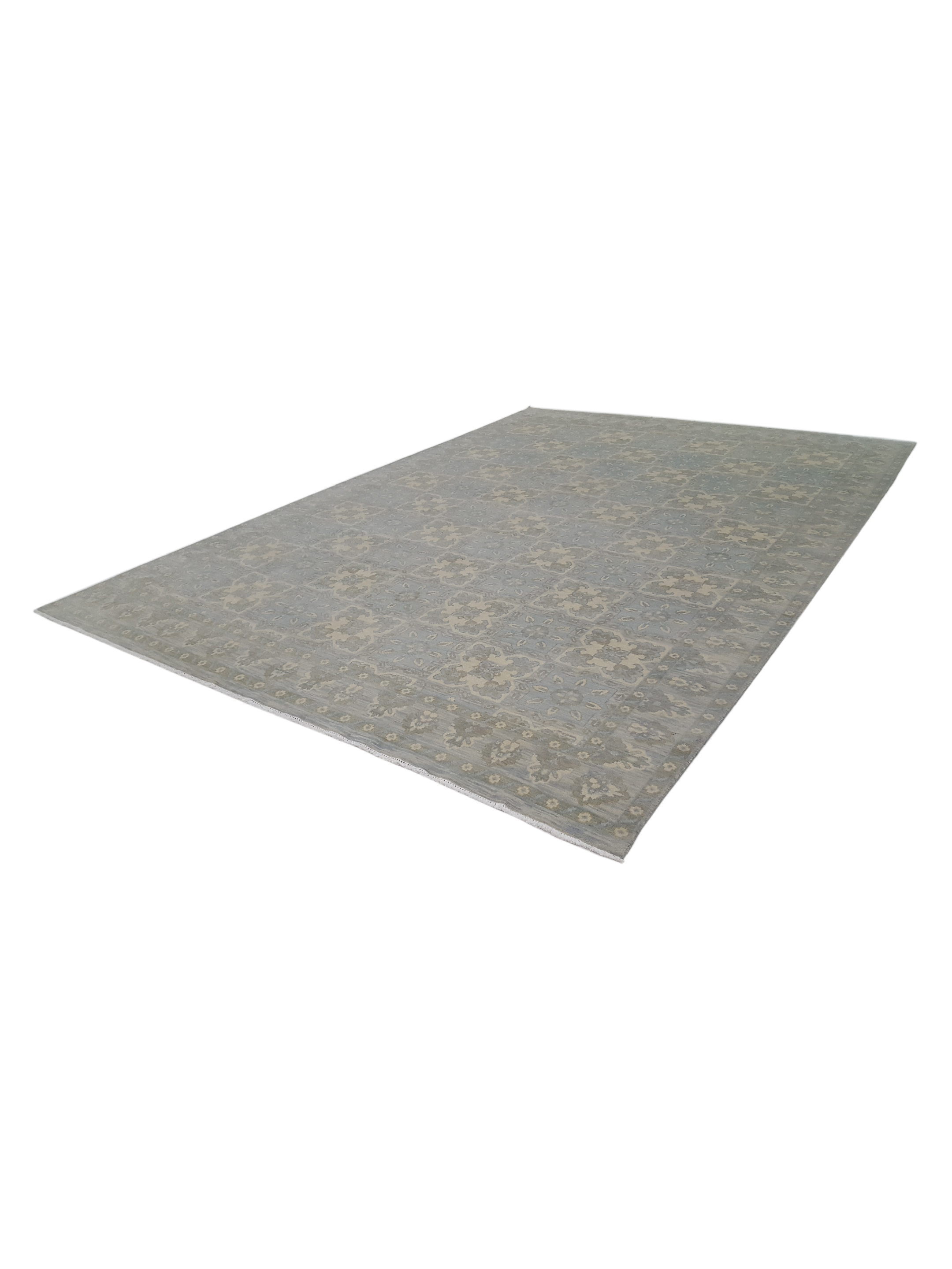 Khotan Hand Knotted Beige 10x14 - Image 6 of 6