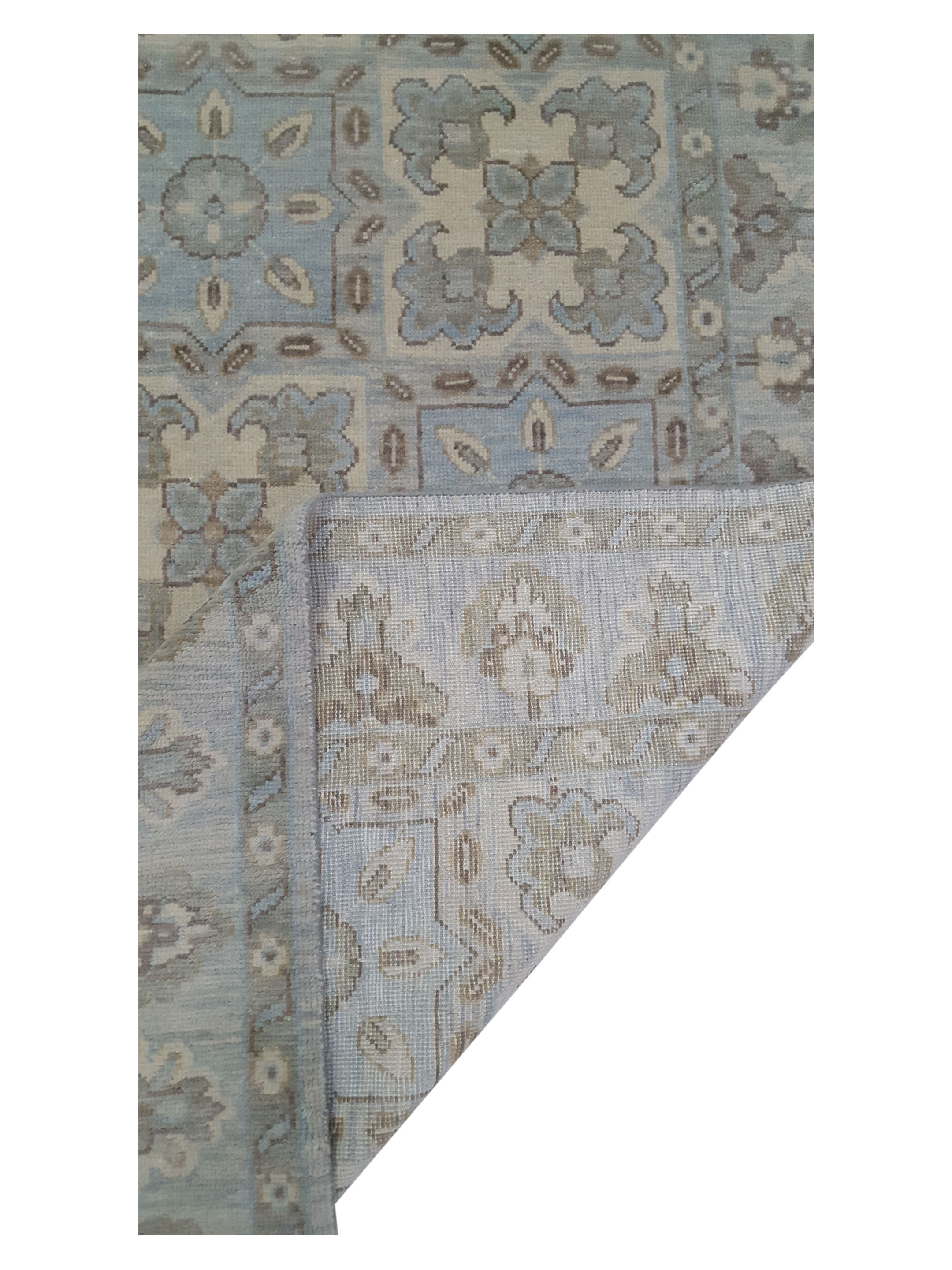 Khotan Hand Knotted Beige 10x14 - Image 3 of 6
