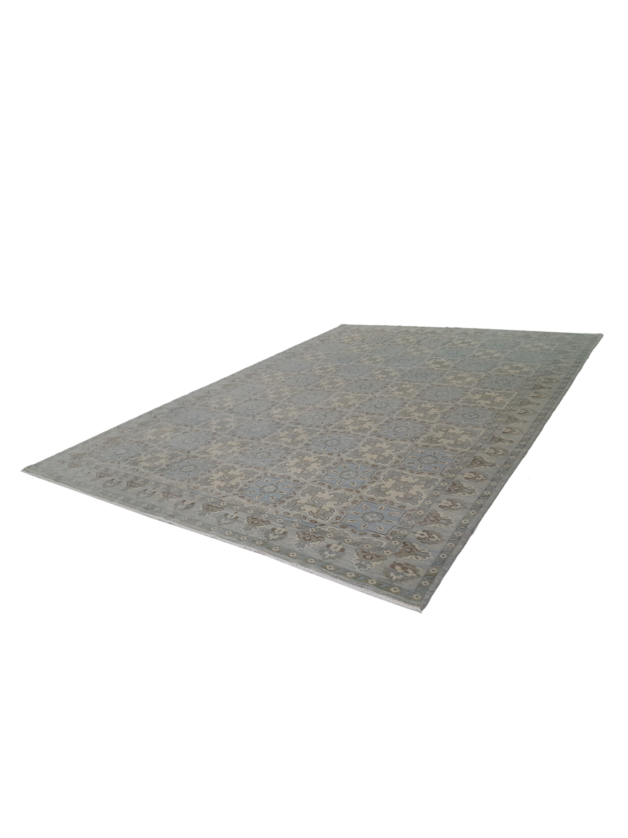 Khotan Hand Knotted Beige 10x14 - Image 6 of 6