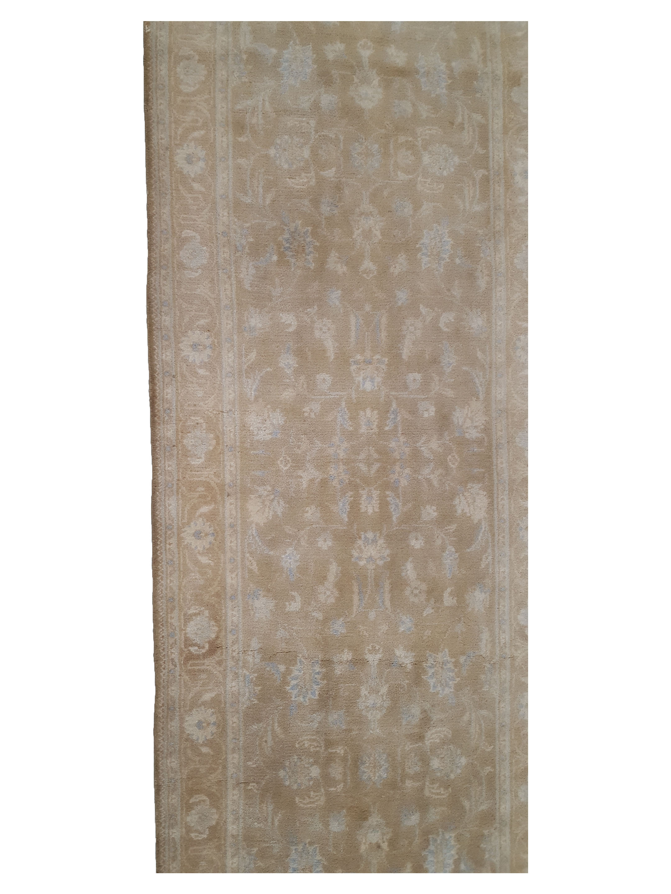 Classic Hand Knotted Beige 2.6x8 - Image 5 of 6