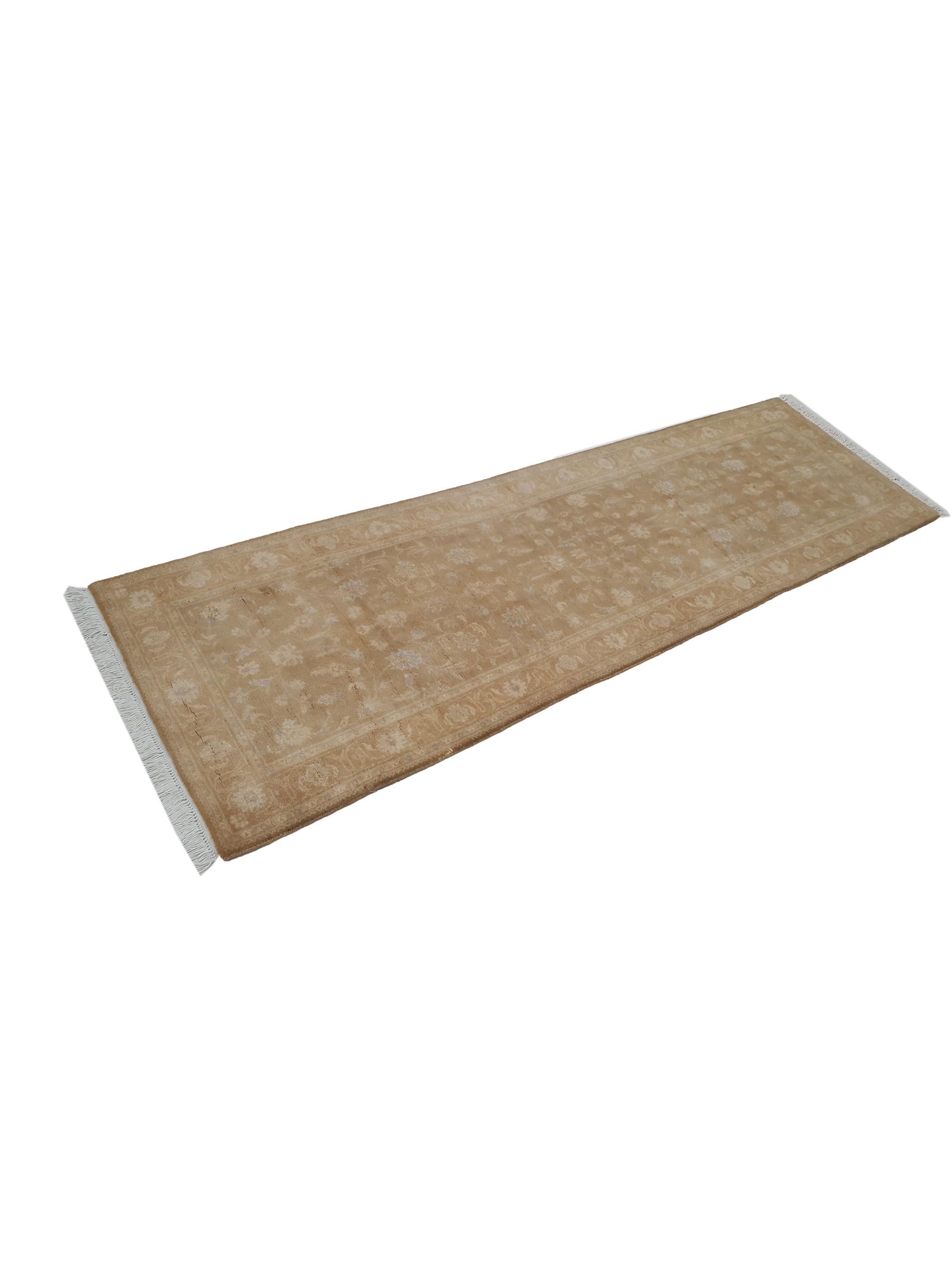 Classic Hand Knotted Beige 2.6x8 - Image 6 of 6