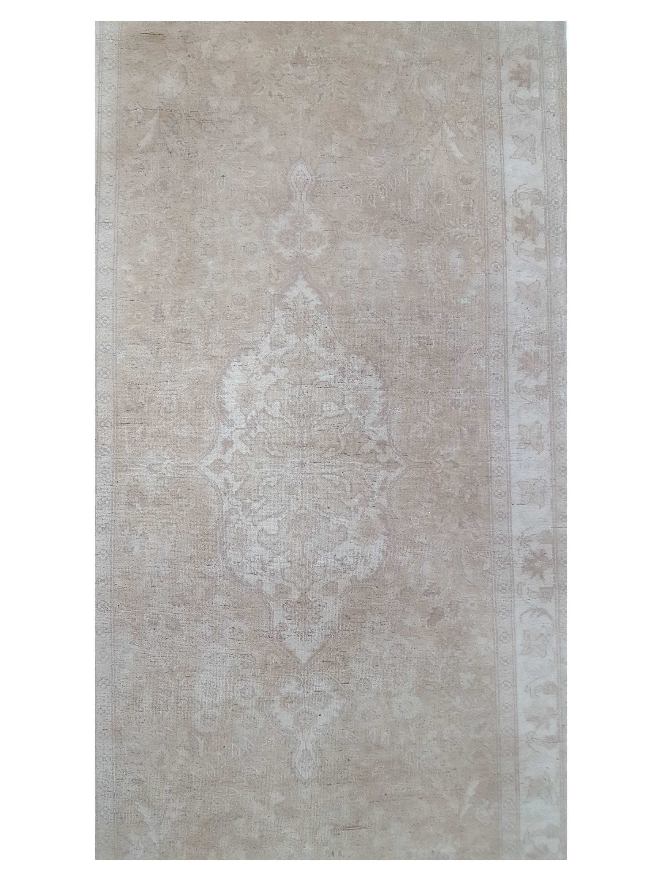 Classic Hand Knotted Beige 2.6x9 - Image 5 of 6