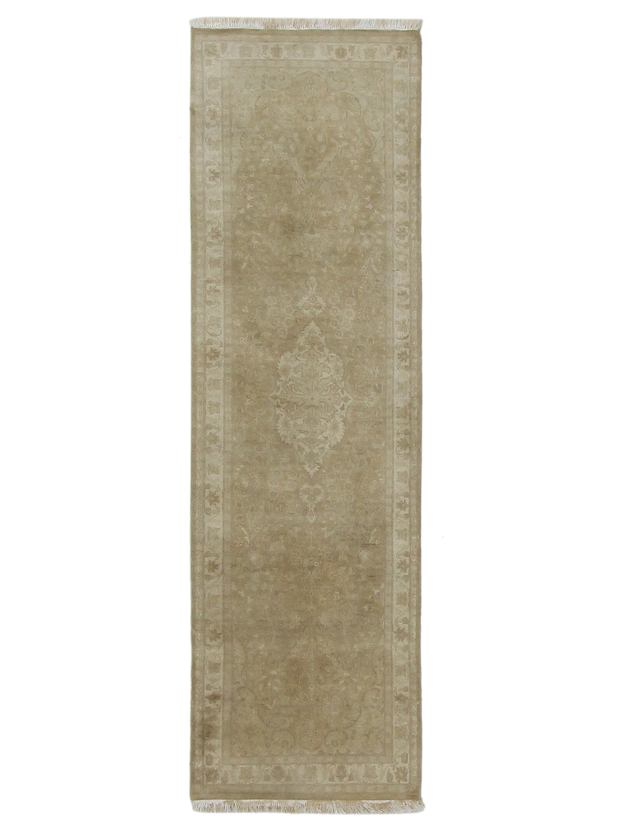 Classic Hand Knotted Beige 2.6x9