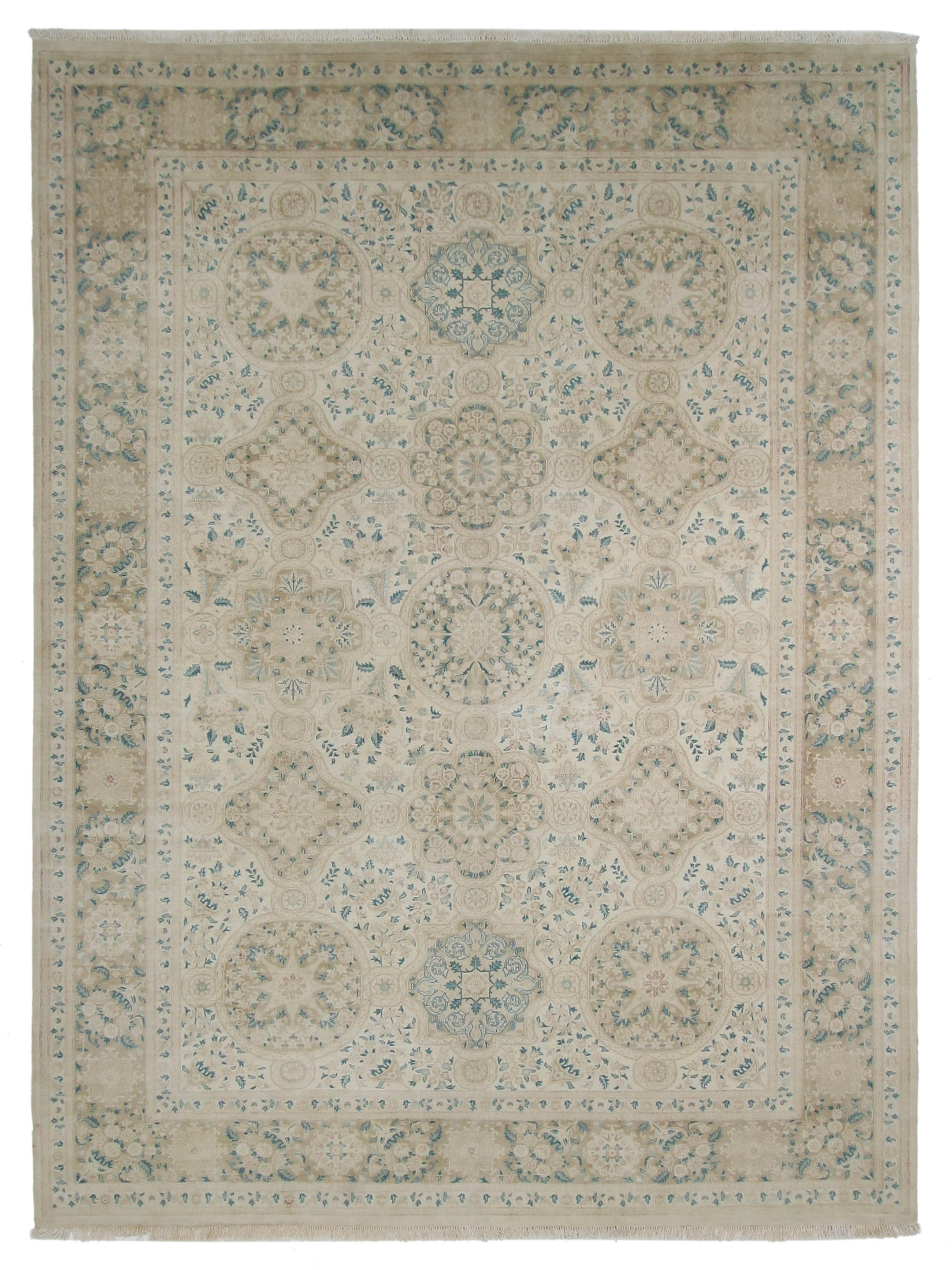 Classic Hand Knotted Ivory 10x14