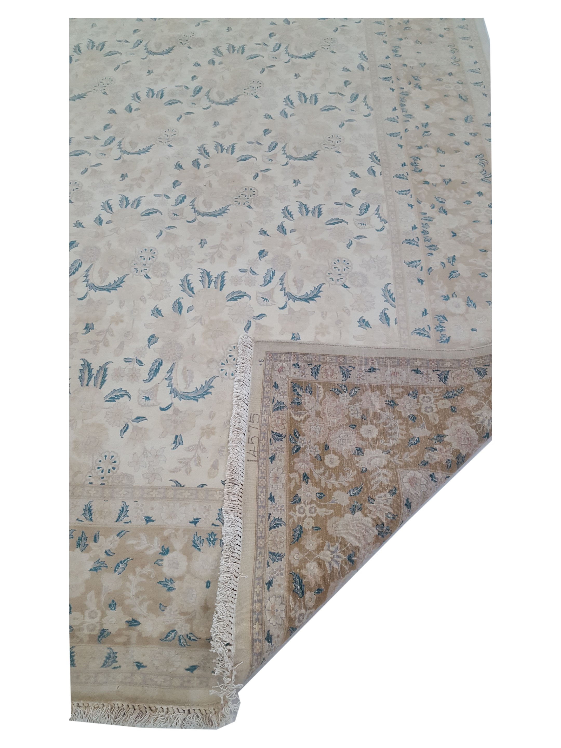 Classic Hand Knotted Ivory 11x15 - Image 3 of 6