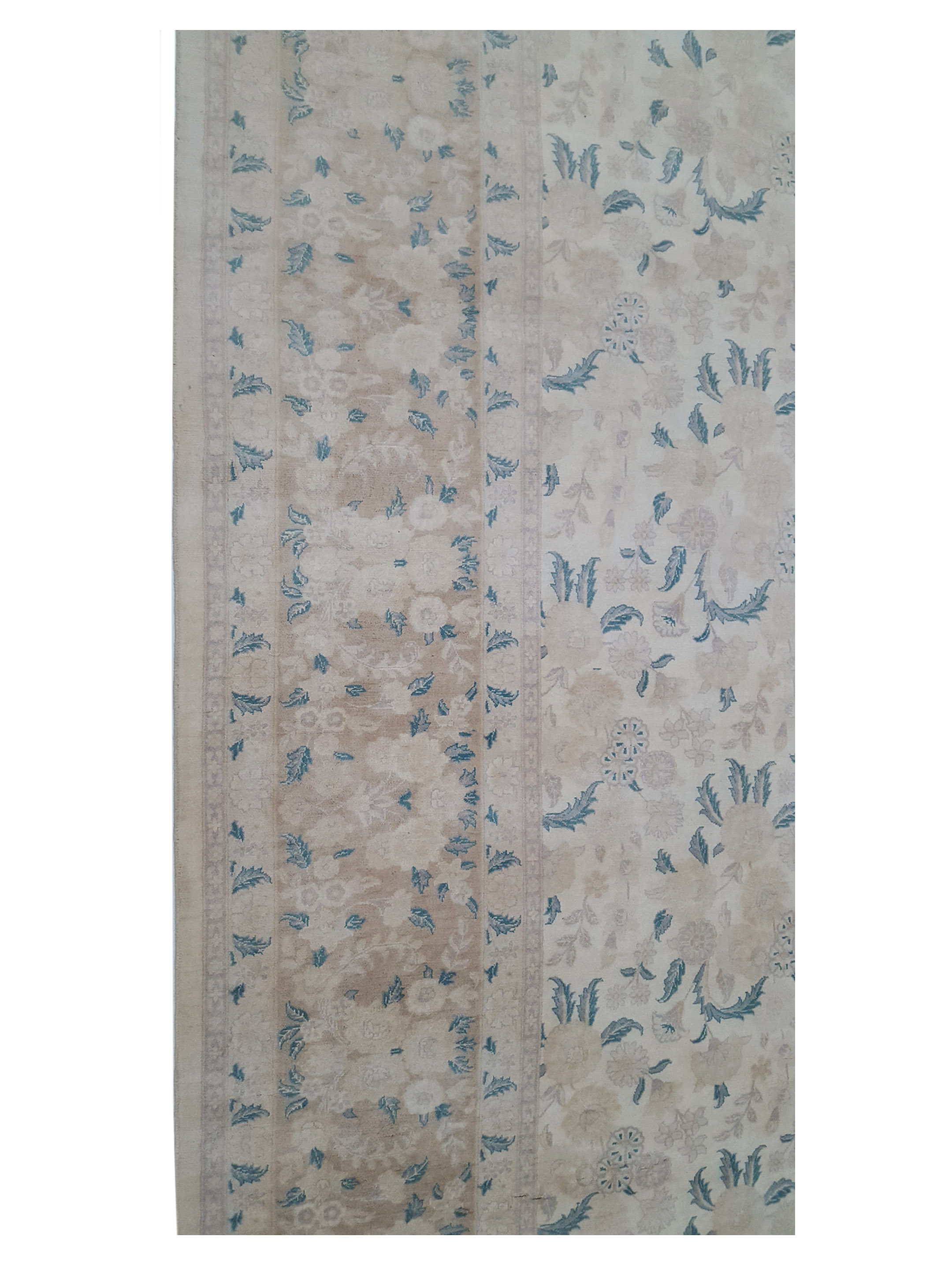 Classic Hand Knotted Ivory 11x15 - Image 5 of 6