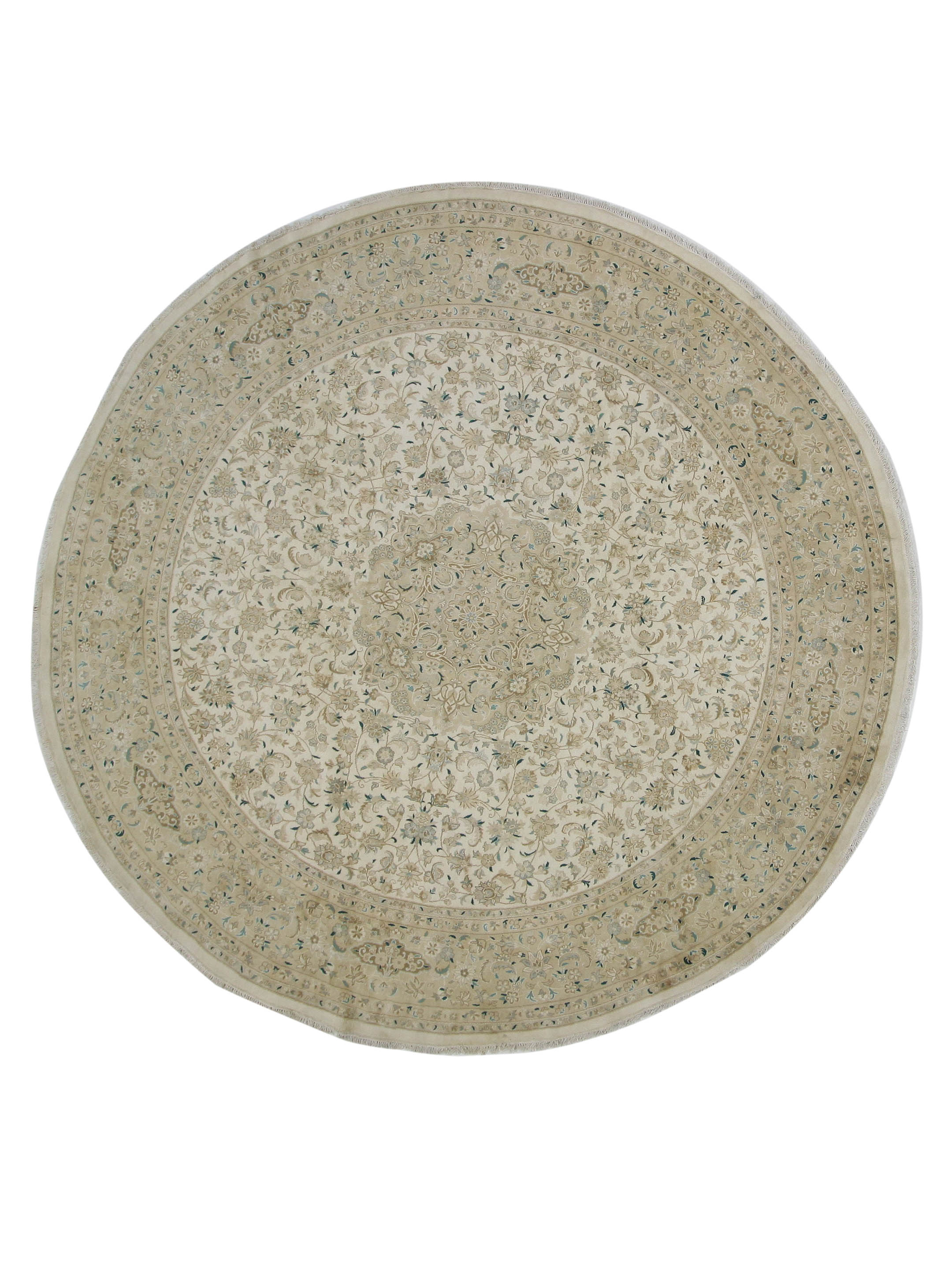 Classic Hand Knotted Beige 13x13