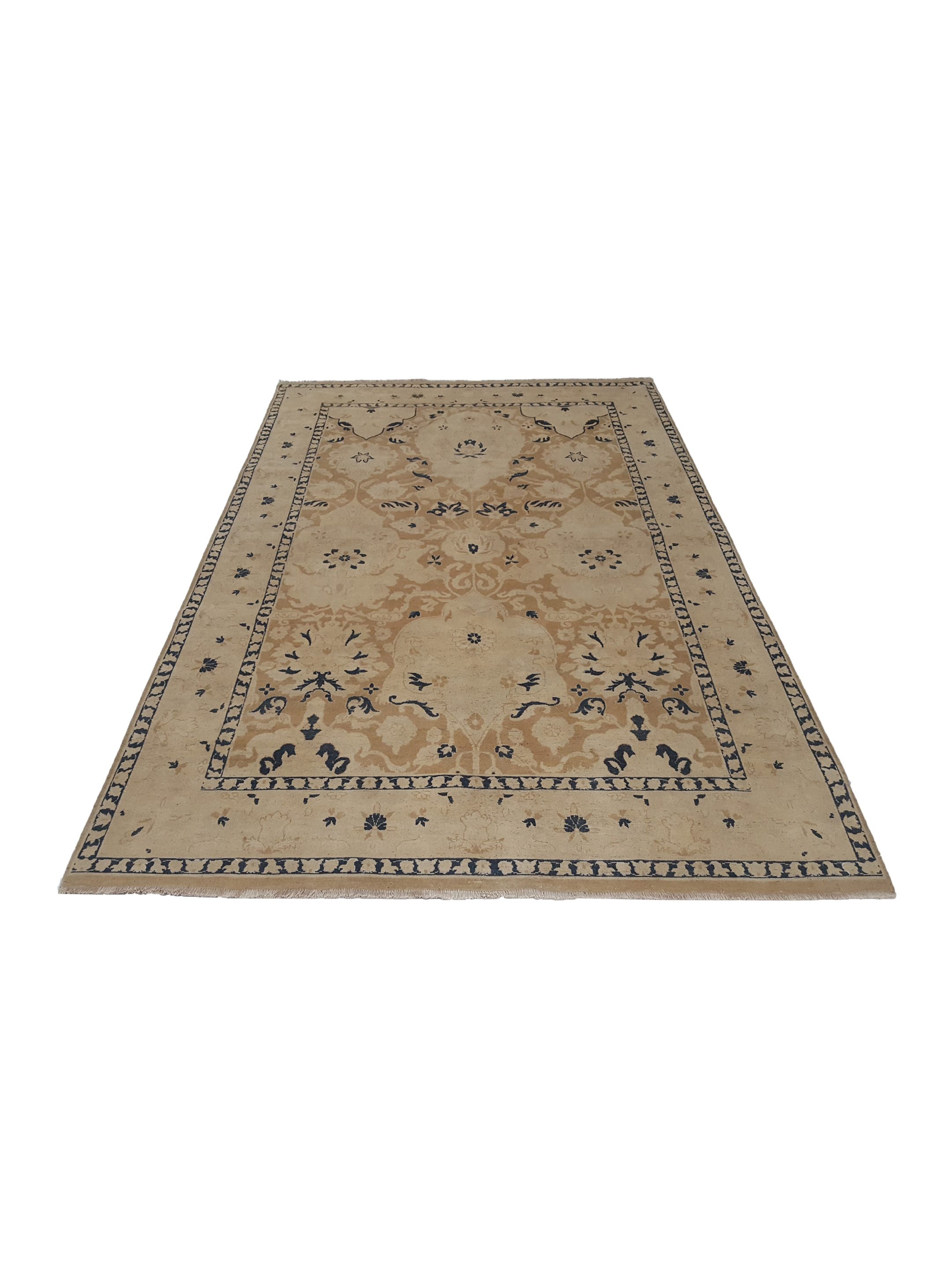 Ziegler Hand Knotted Lt.Brown 6x9 - Image 2 of 6
