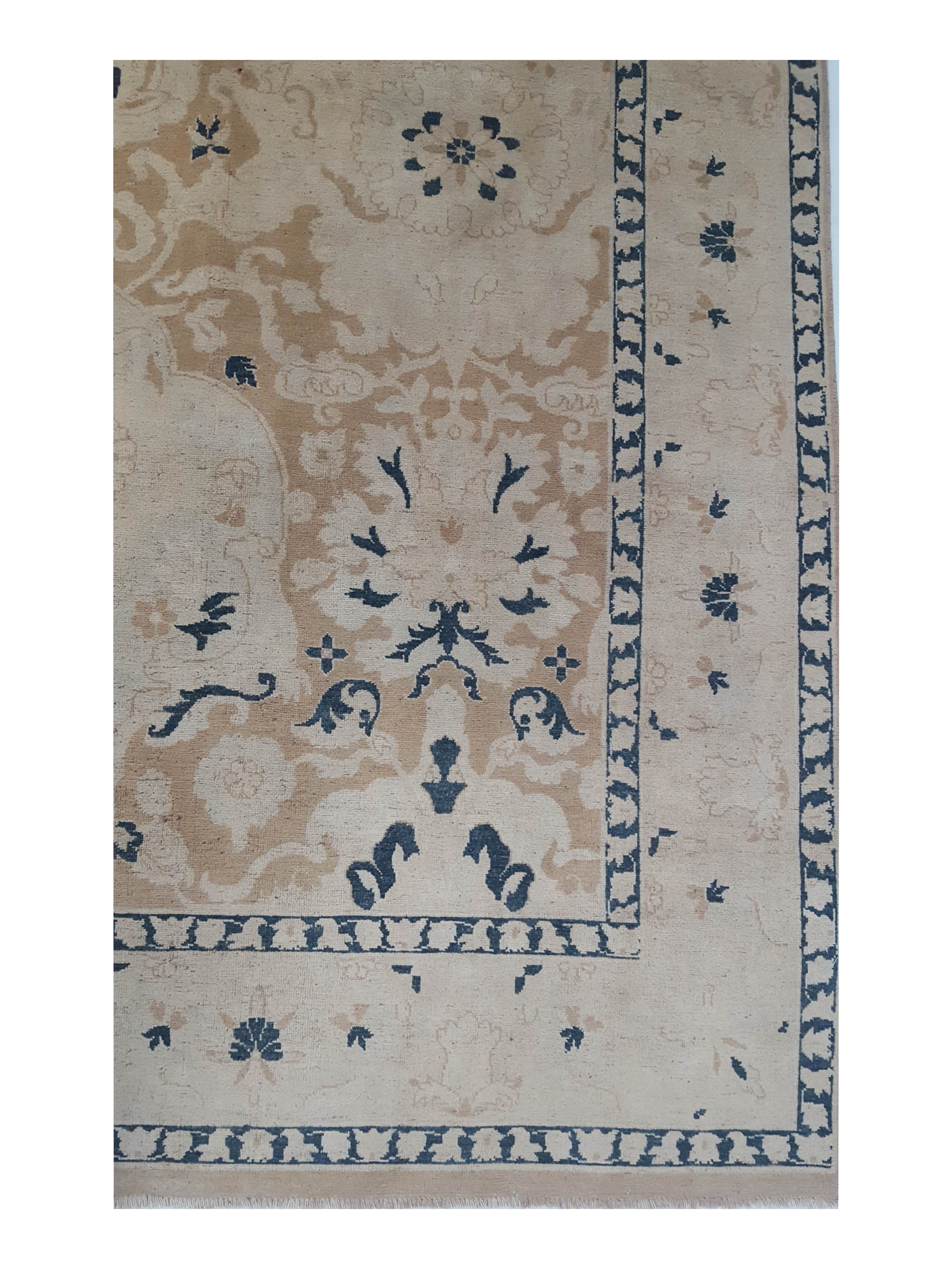 Ziegler Hand Knotted Lt.Brown 6x9 - Image 4 of 6