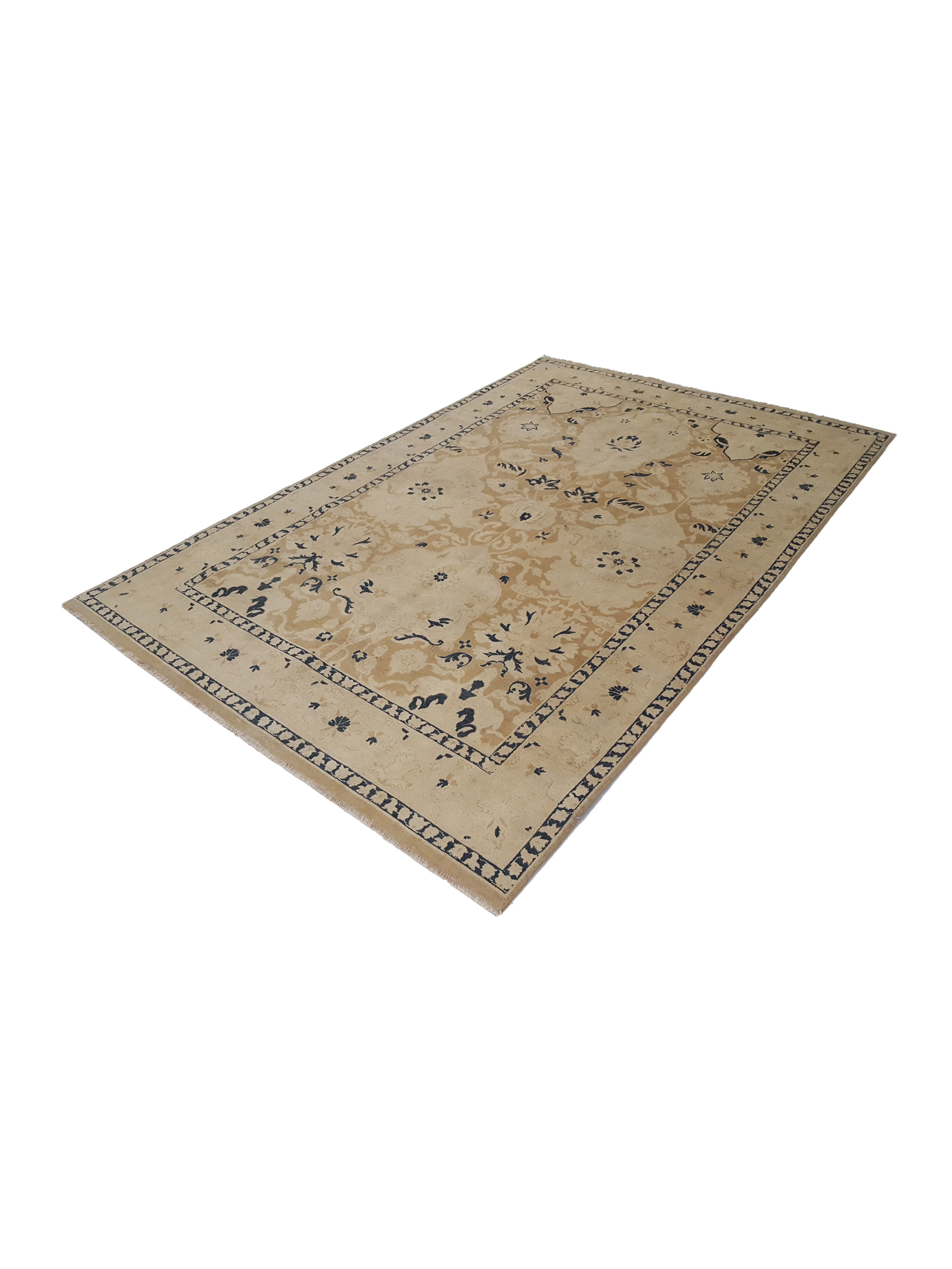 Ziegler Hand Knotted Lt.Brown 6x9 - Image 6 of 6