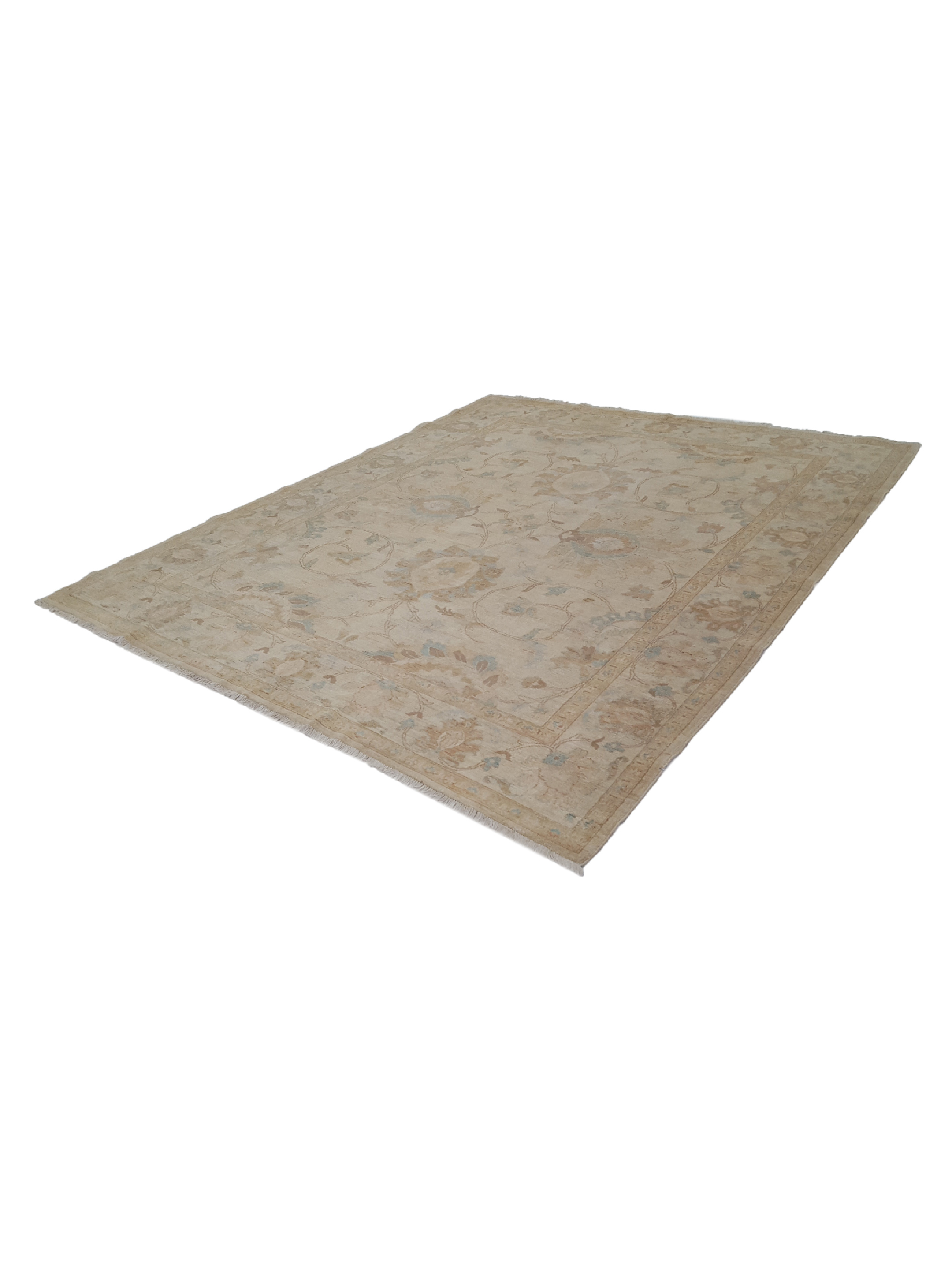 Ziegler Hand Knotted Ivory 8x10 - Image 6 of 6