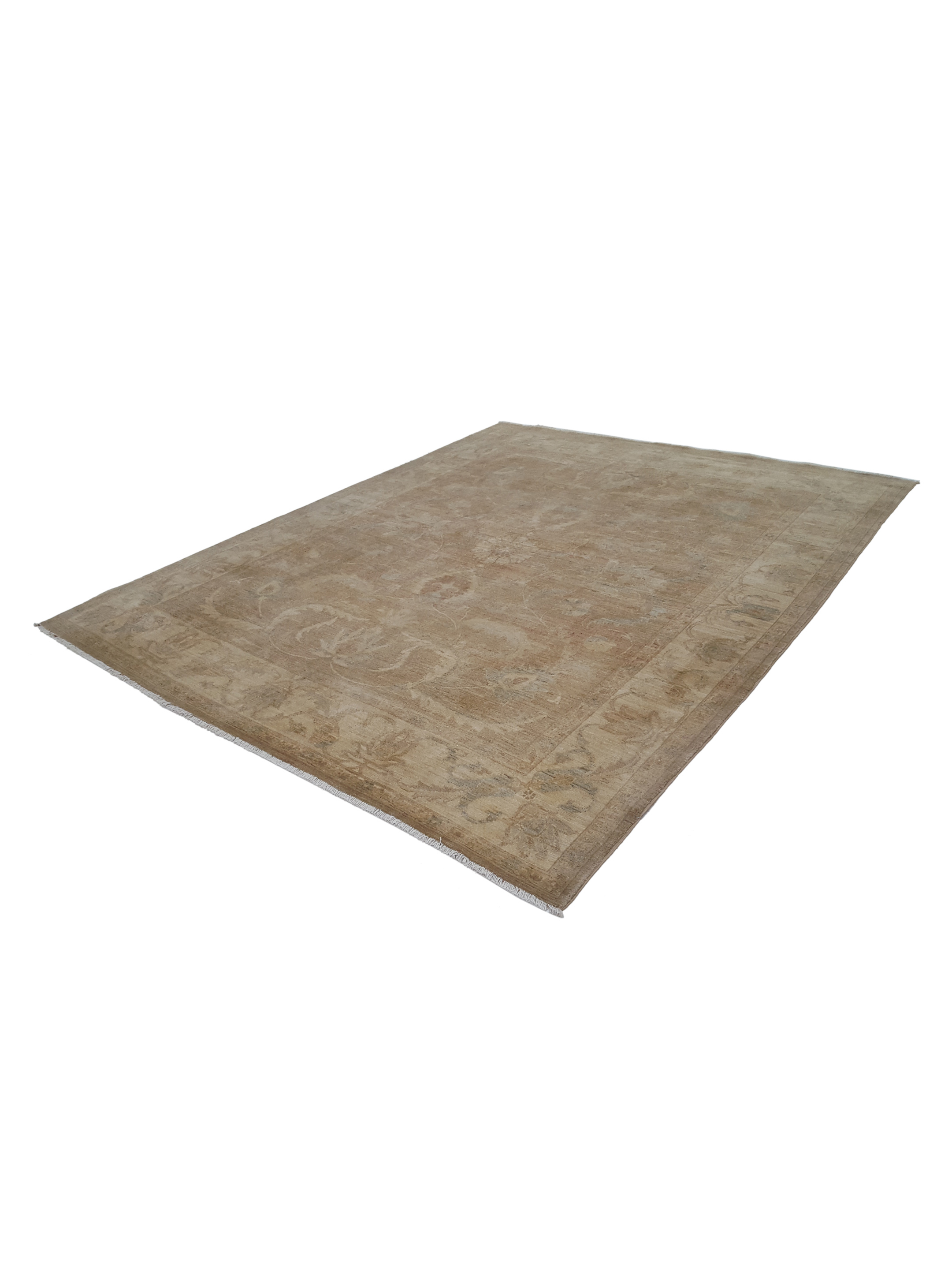 Ziegler Hand Knotted Brown 8x10 - Image 6 of 6