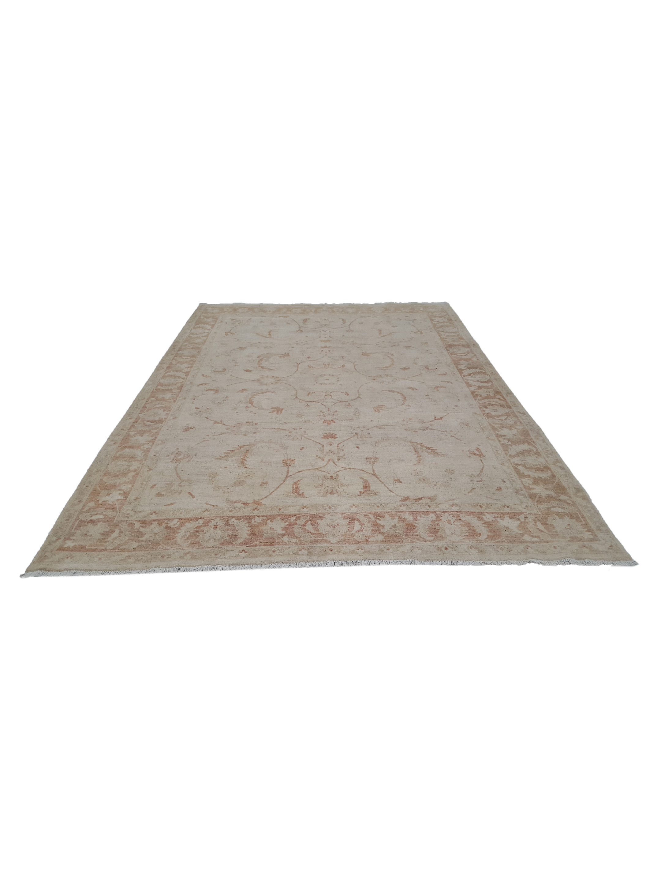 Ziegler Hand Knotted Ivory 8x11 - Image 2 of 6
