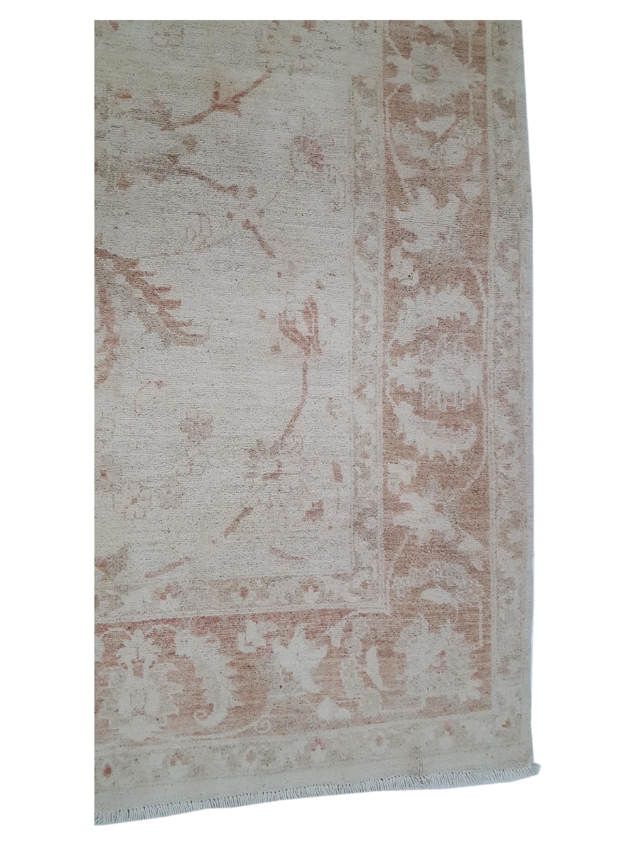 Ziegler Hand Knotted Ivory 8x11 - Image 4 of 6