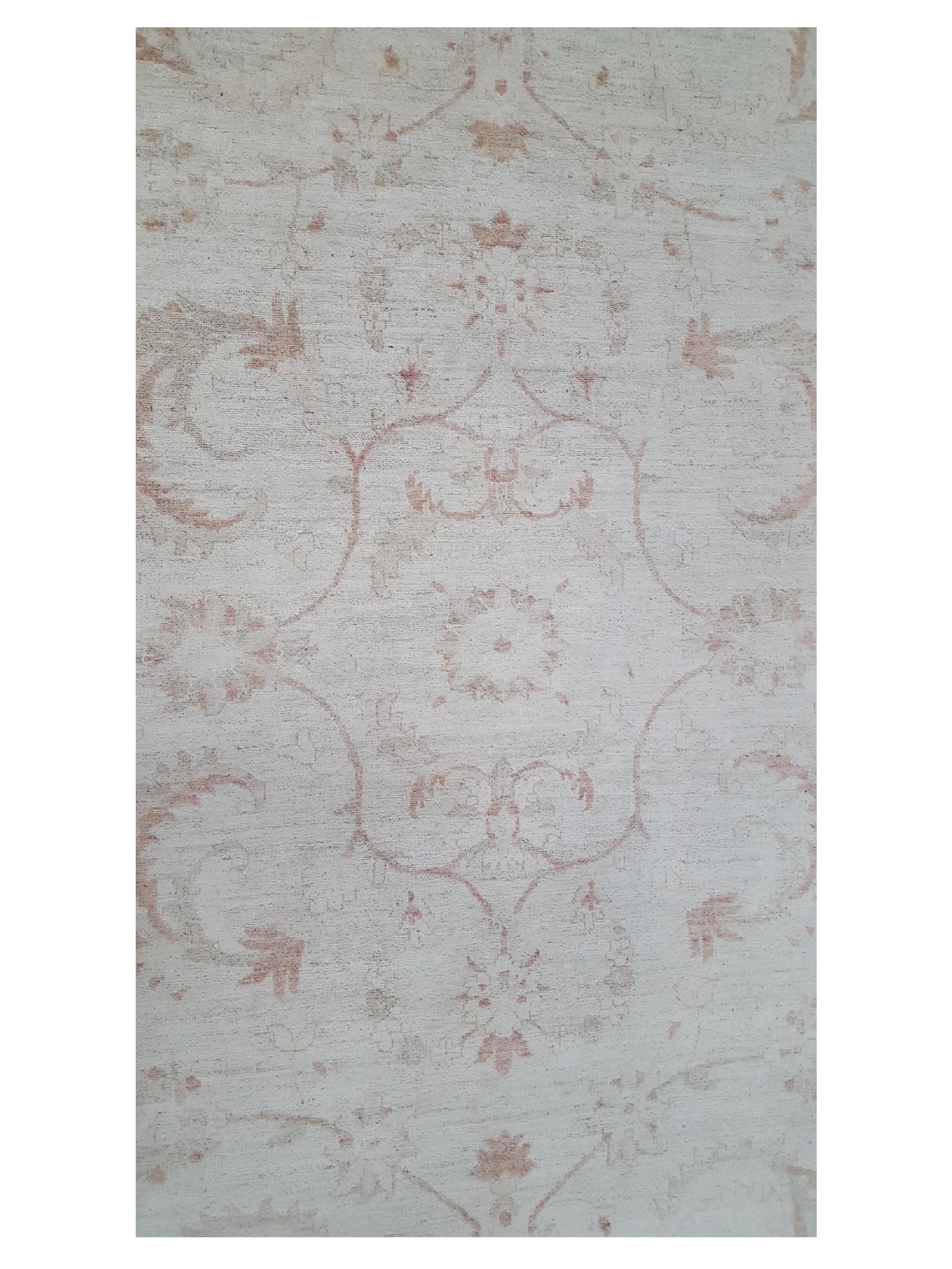 Ziegler Hand Knotted Ivory 8x11 - Image 5 of 6