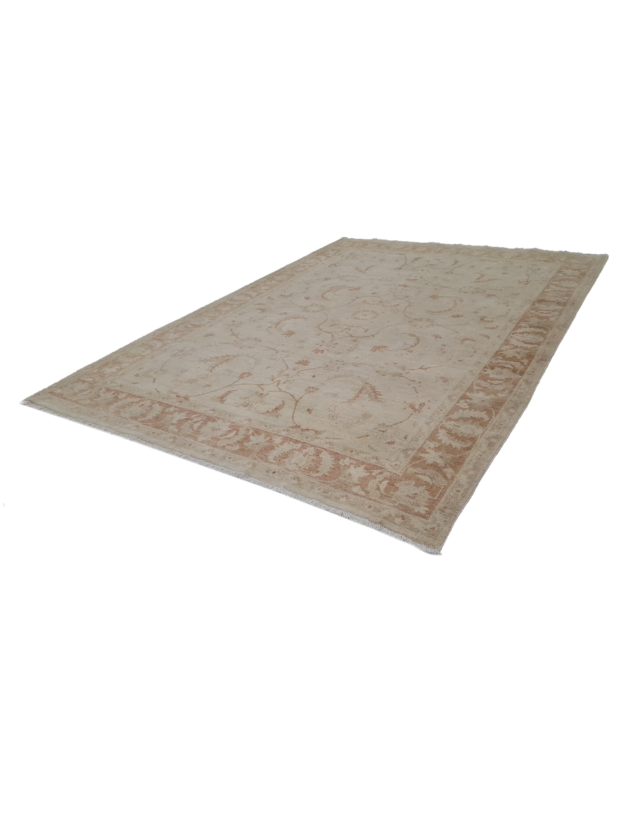 Ziegler Hand Knotted Ivory 8x11 - Image 6 of 6