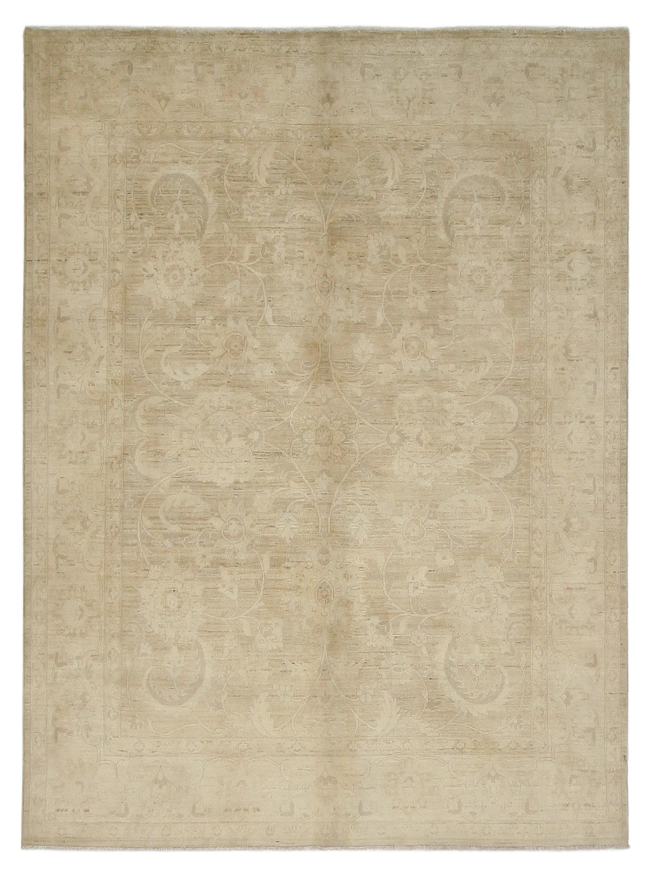 Ziegler Hand Knotted Tan 8x10
