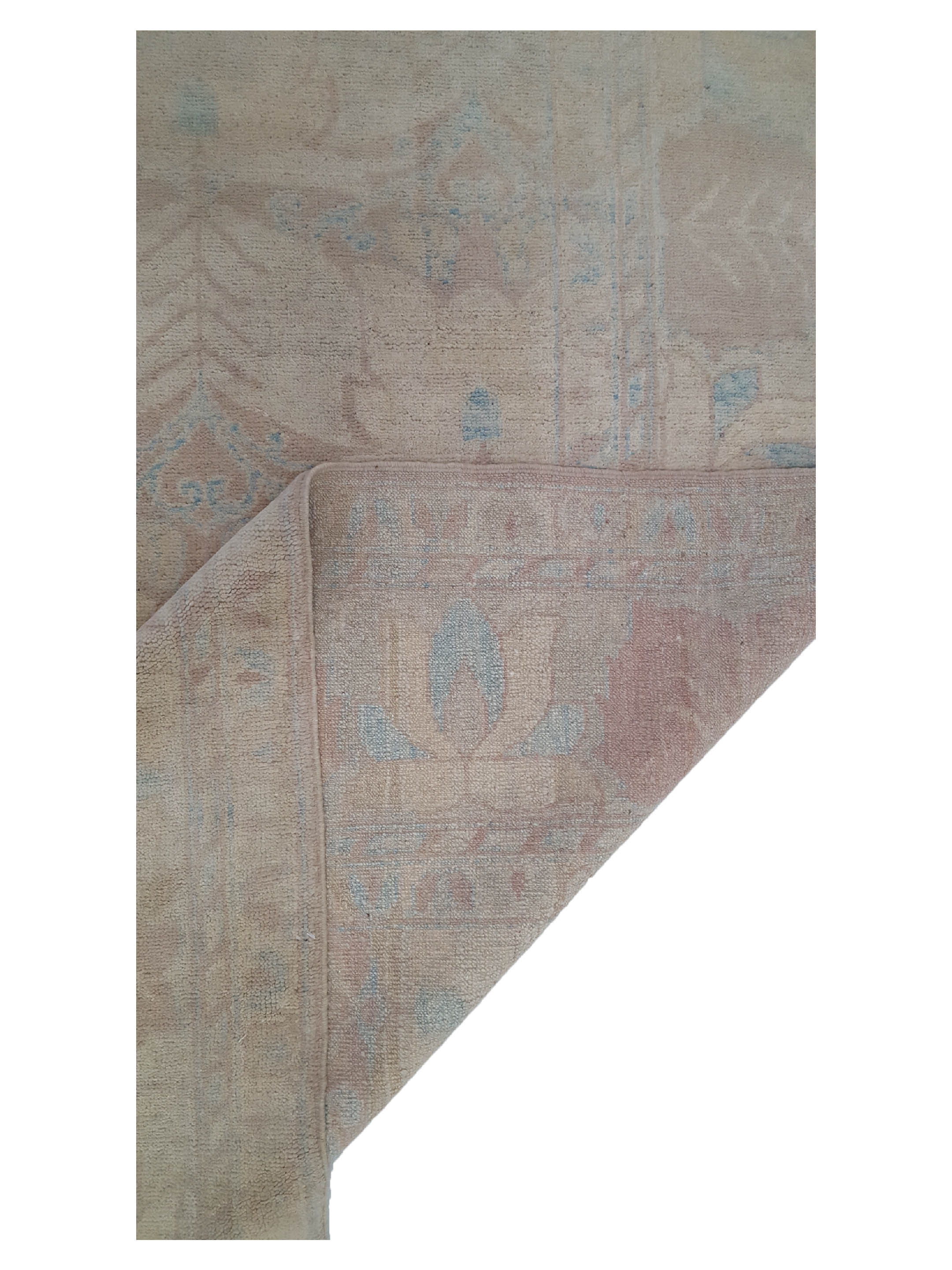 Ziegler Hand Knotted Beige 8x9 - Image 3 of 6