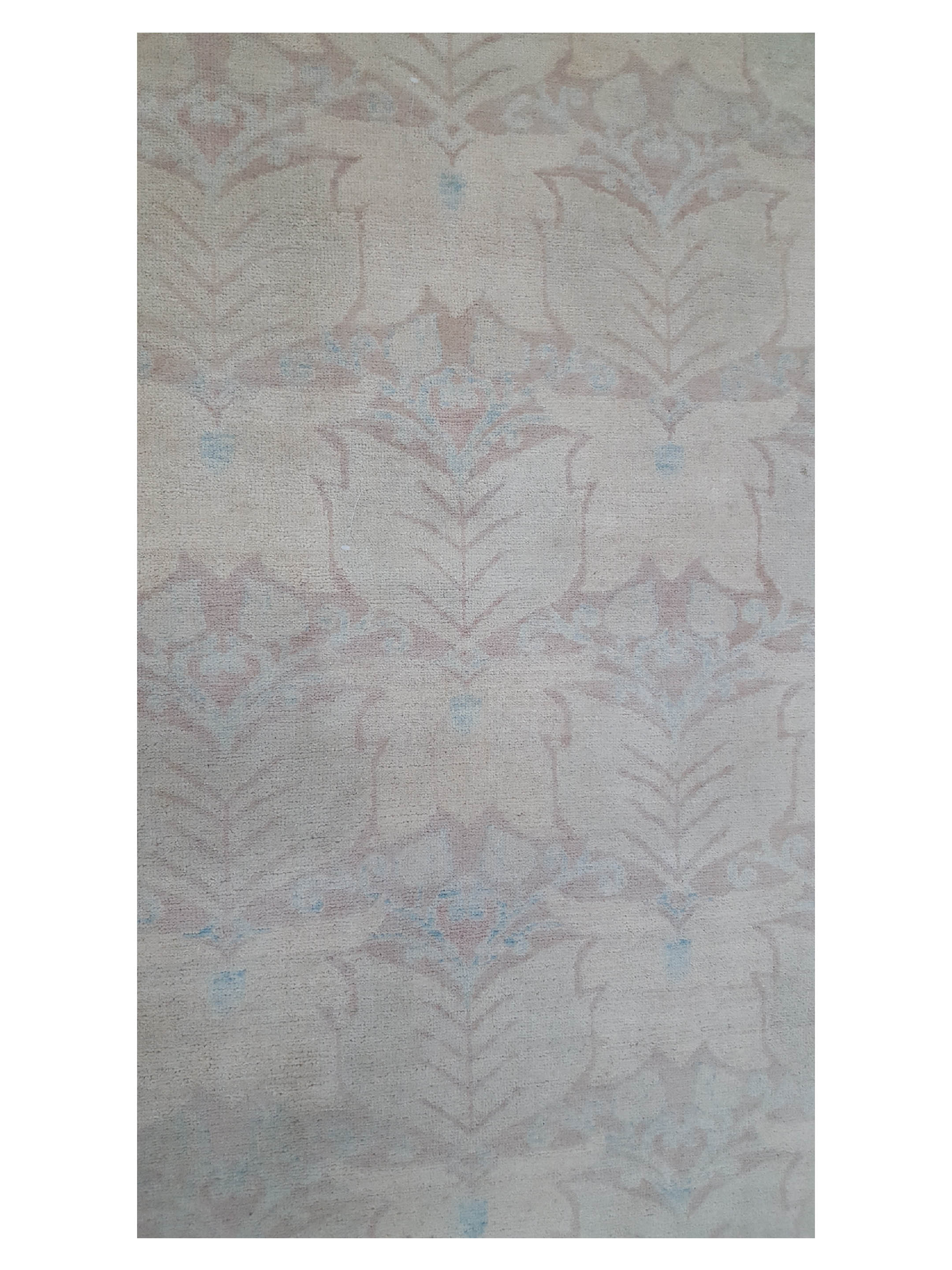 Ziegler Hand Knotted Beige 8x9 - Image 5 of 6