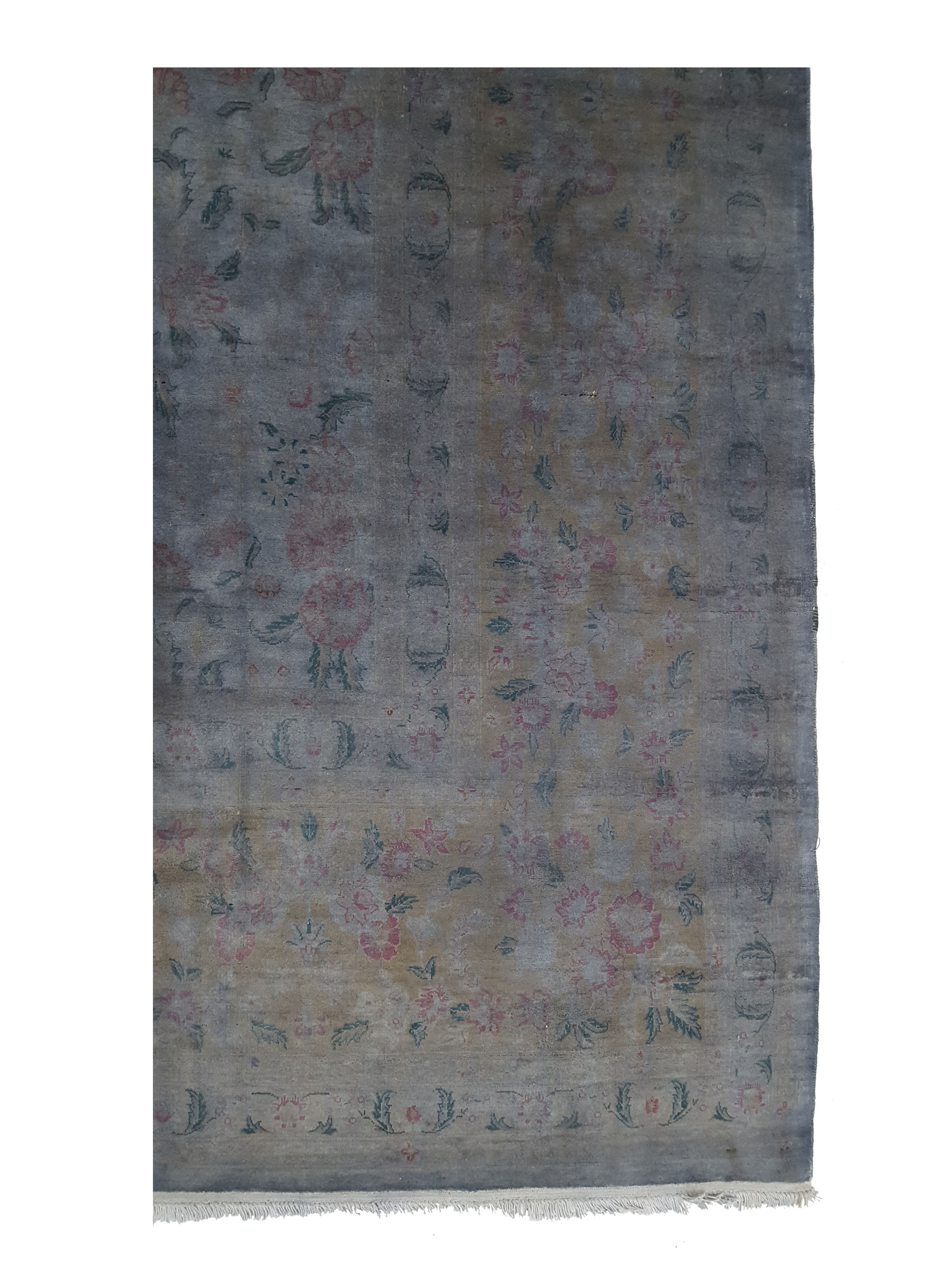 Classic Hand Knotted Grey 12x16 - Image 4 of 7