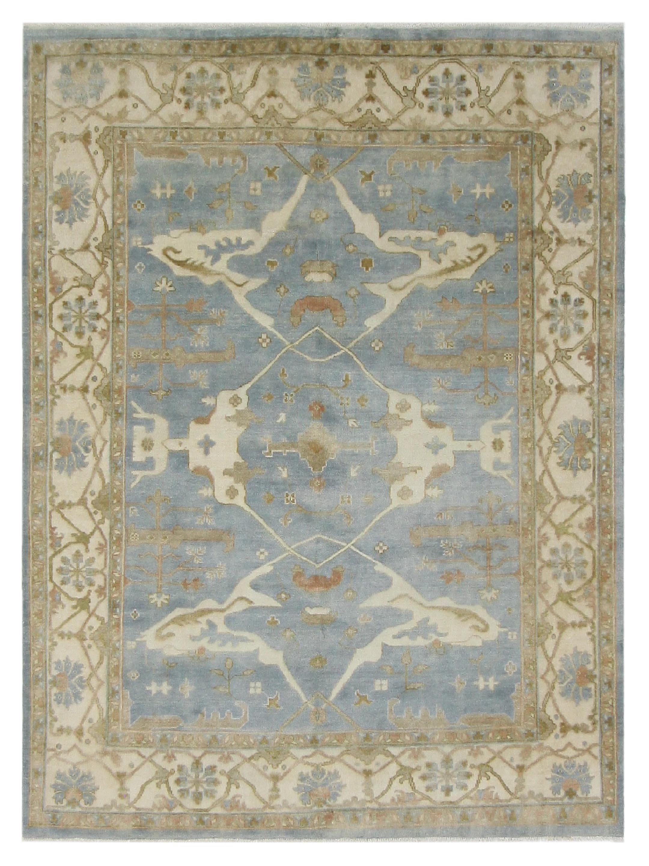 Marco Hand Knotted Lt.Blue 8x10