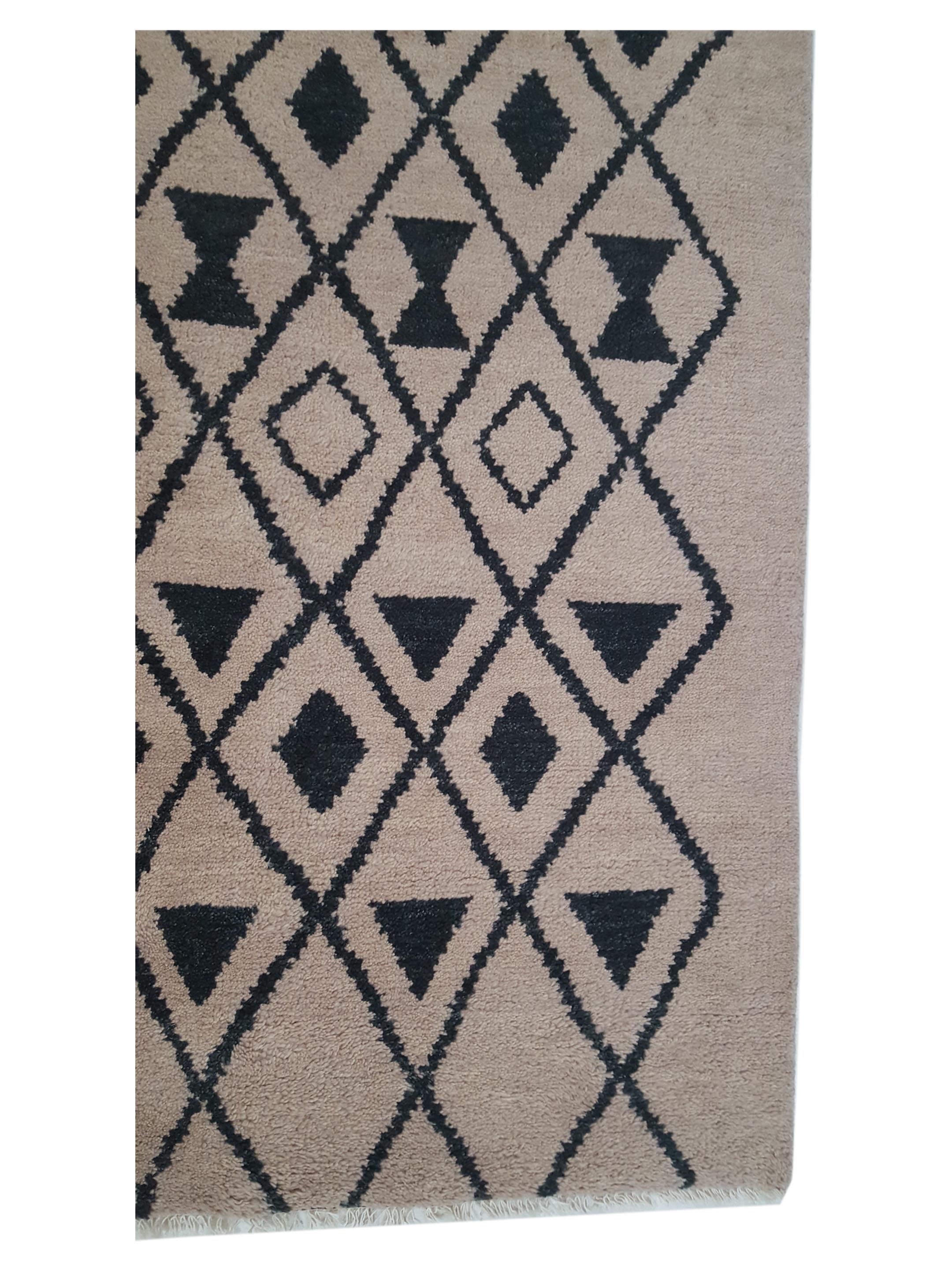 Moroccan I Hand Knotted Camel 9x12 - Image 4 of 7