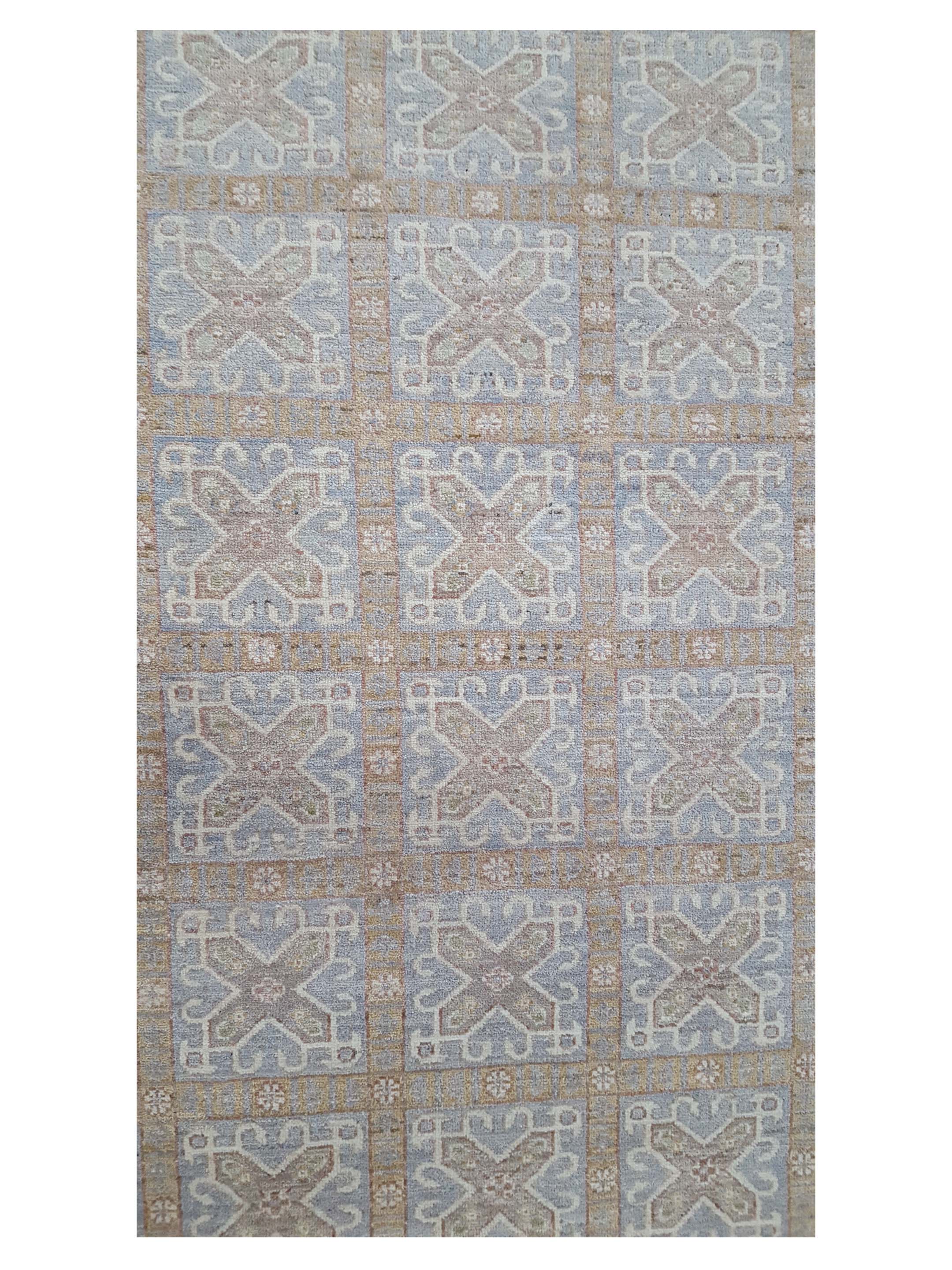 Ziegler Hand Knotted Grey 9x12 - Image 5 of 6