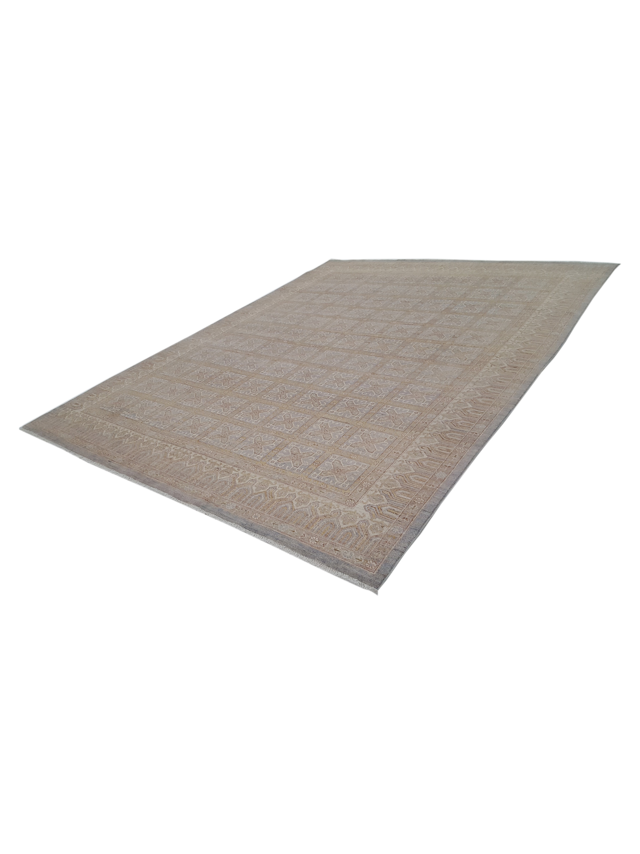 Ziegler Hand Knotted Grey 9x12 - Image 6 of 6