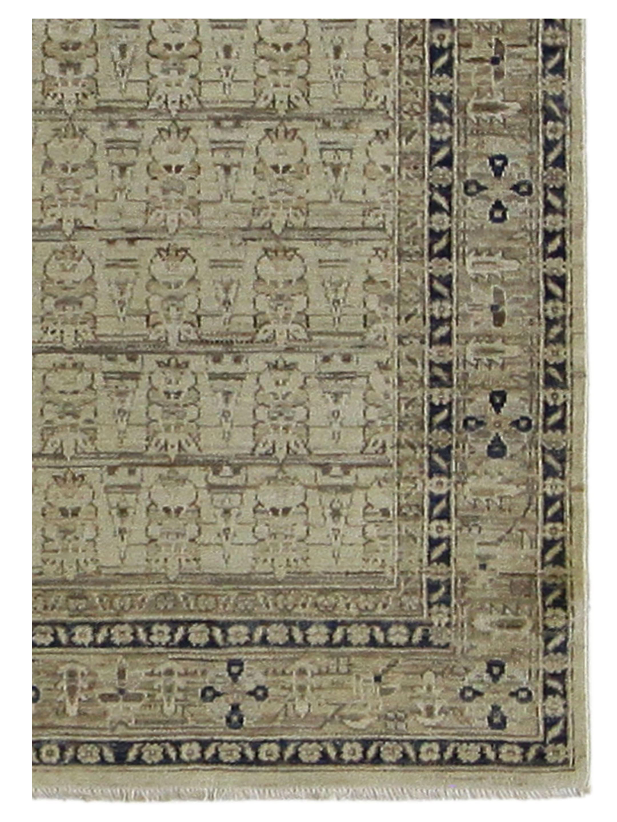 Ziegler Hand Knotted Ivory 4x6 - Image 3 of 4