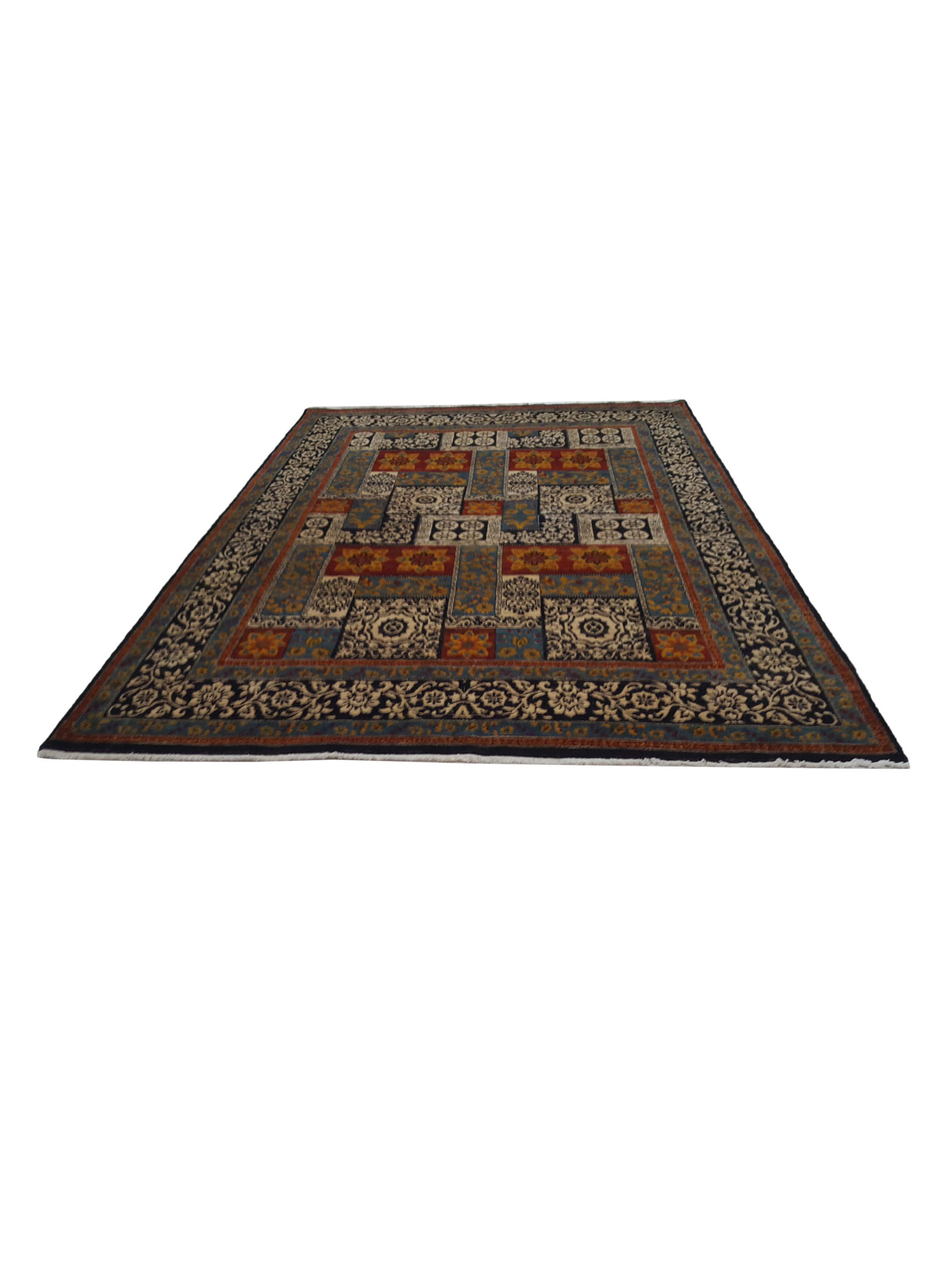 Maharaja Hand Knotted Black 8x10 - Image 2 of 6
