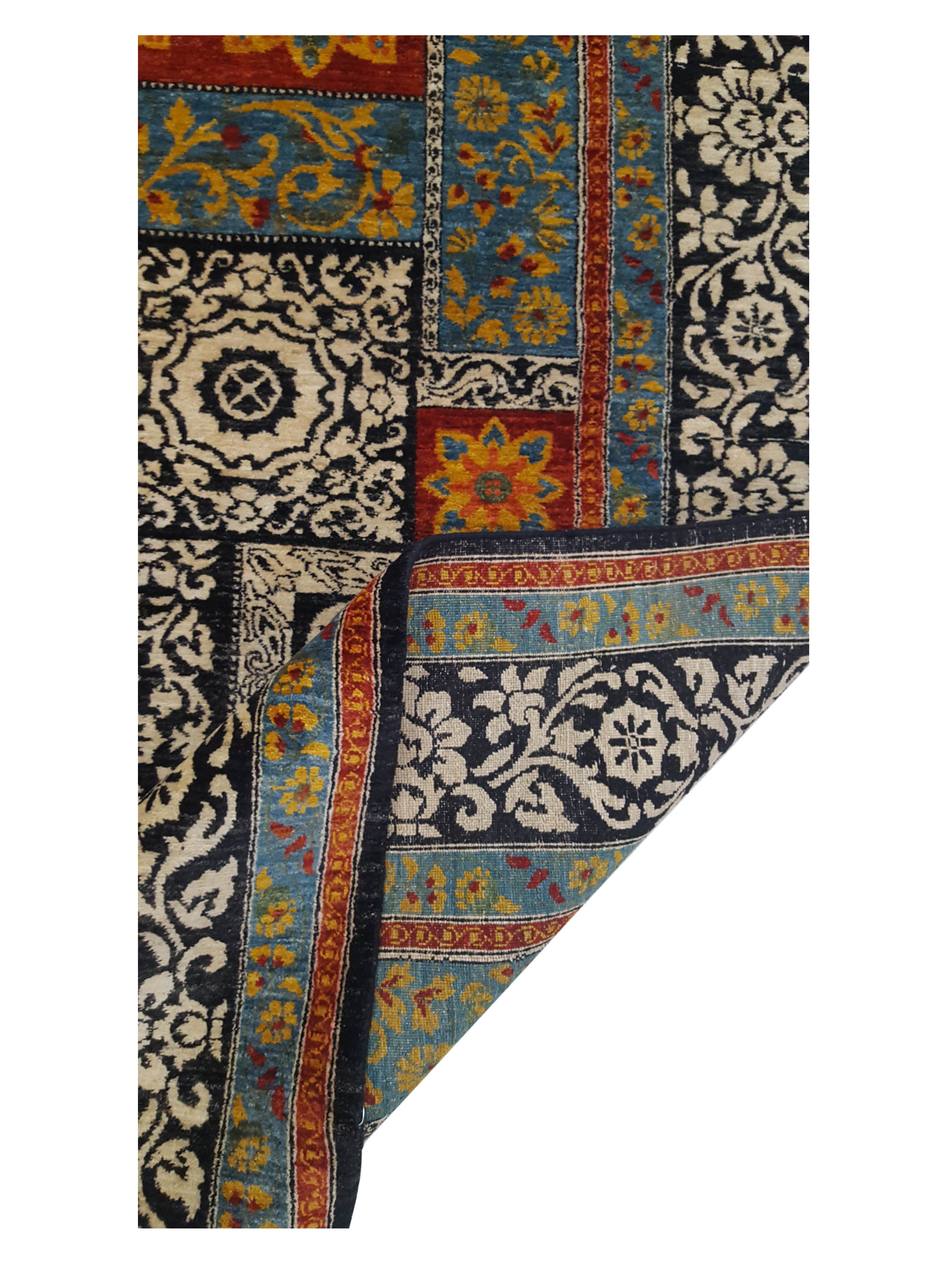 Maharaja Hand Knotted Black 8x10 - Image 3 of 6