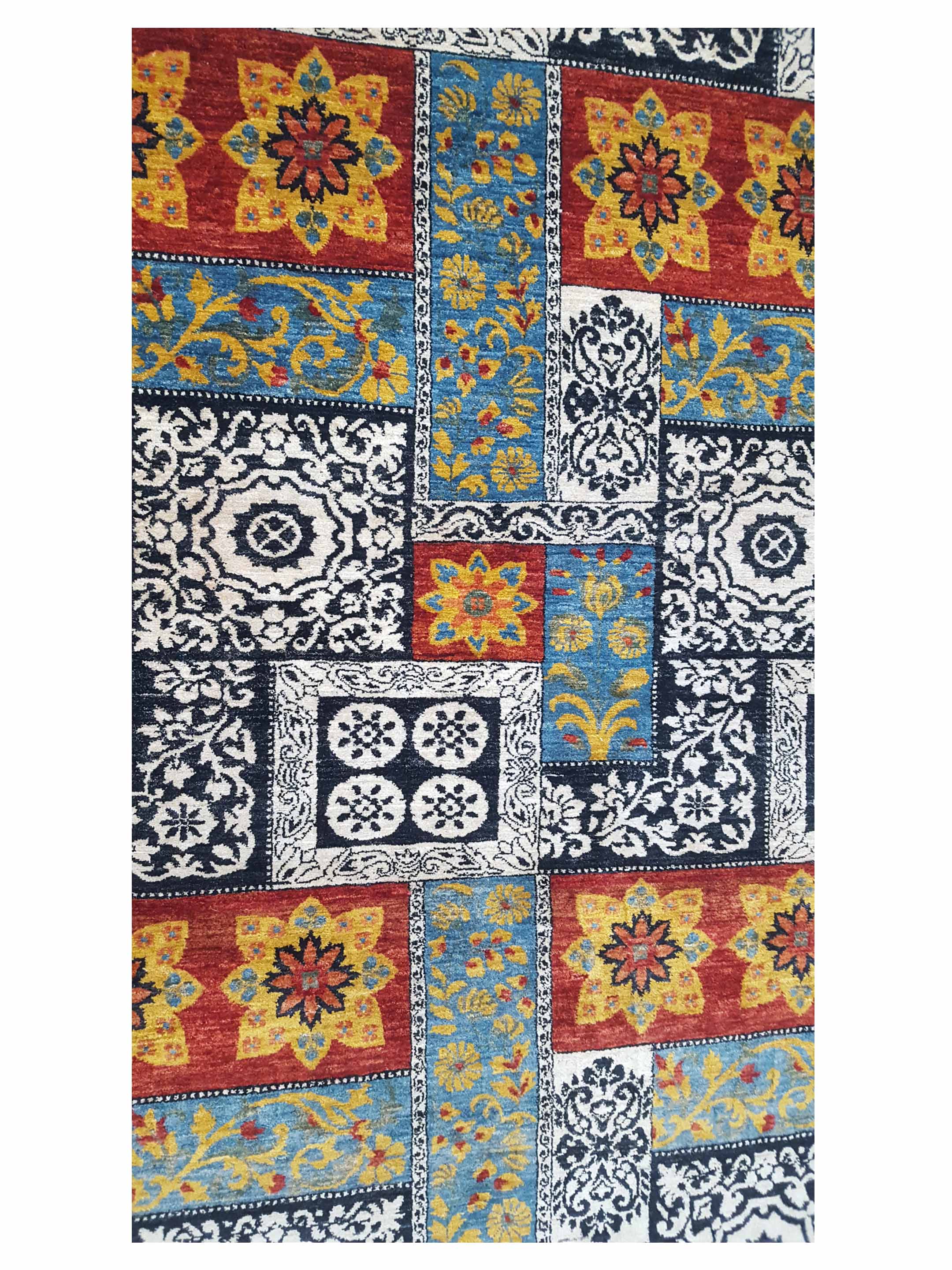Maharaja Hand Knotted Black 8x10 - Image 5 of 6