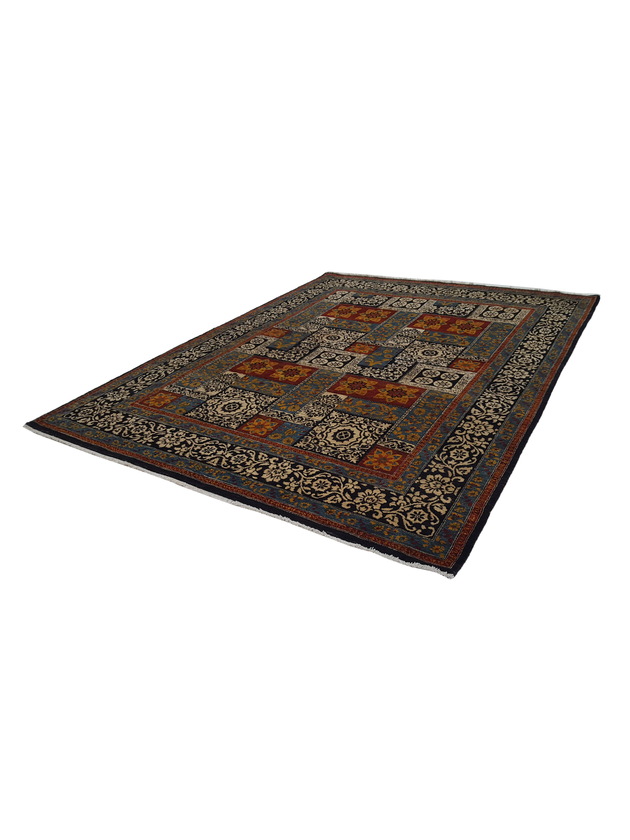 Maharaja Hand Knotted Black 8x10 - Image 6 of 6