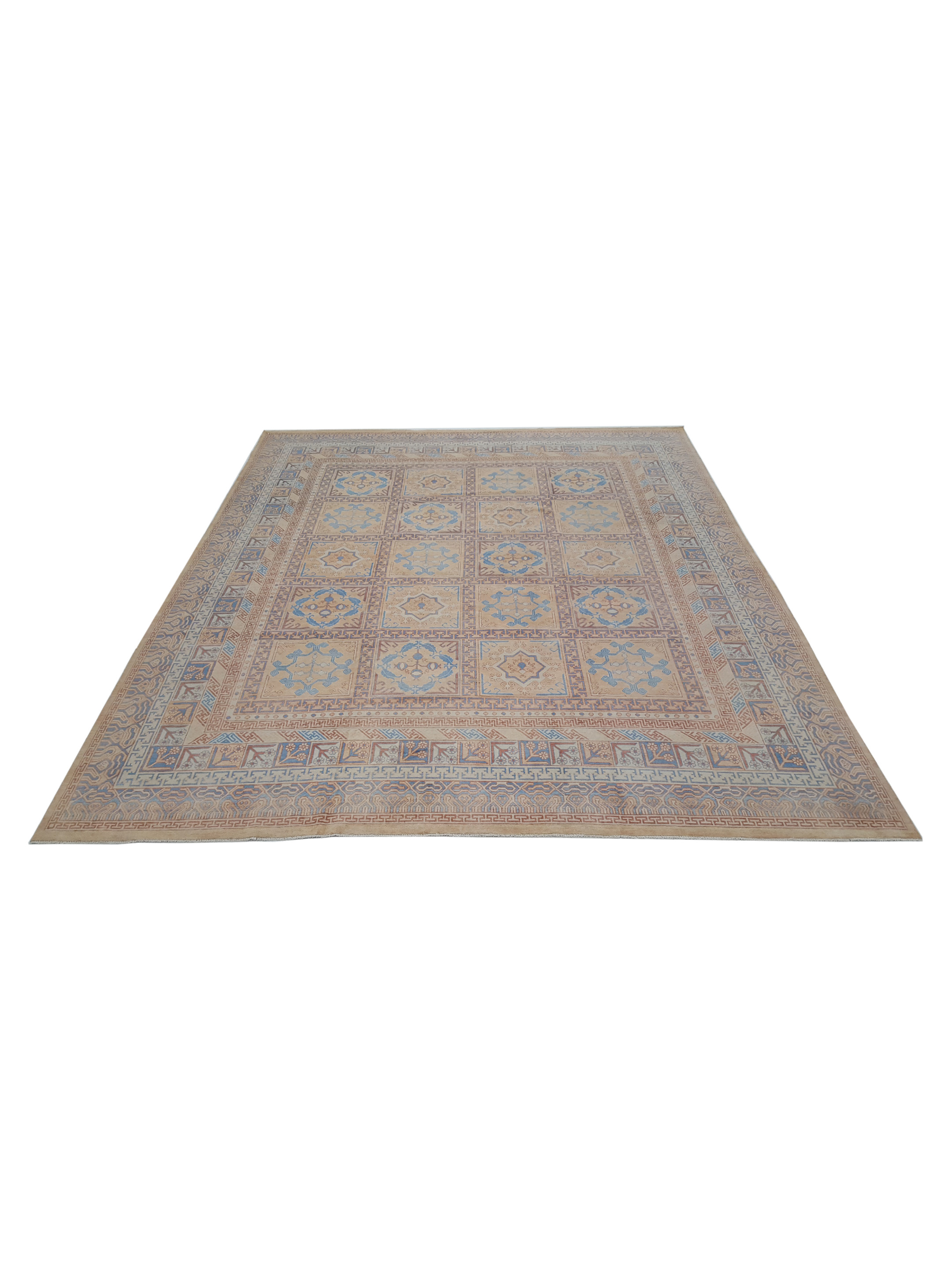 Khotan Hand Knotted Copper 12x15 - Image 2 of 6