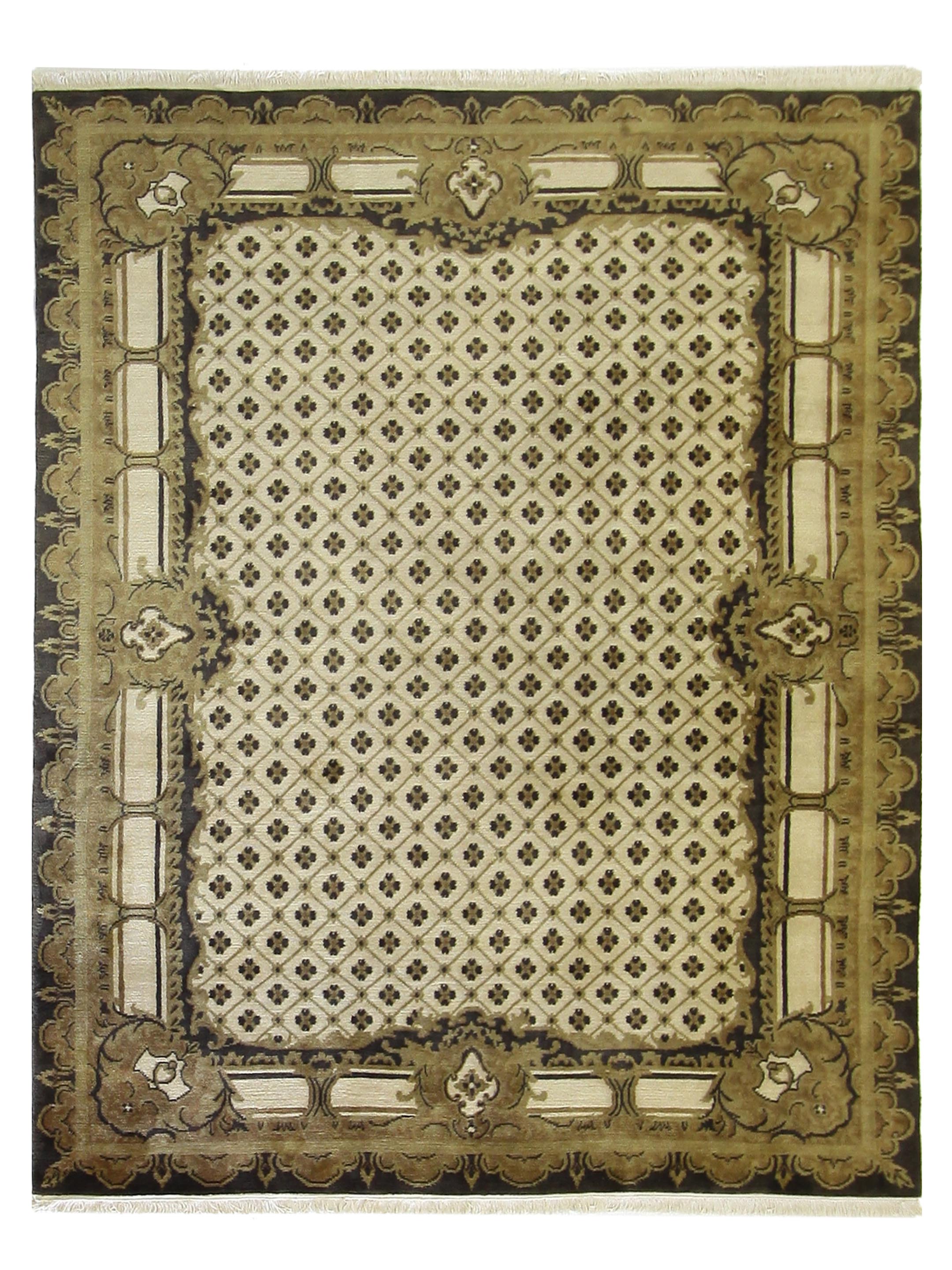 Nepalese Hand Knotted Beige 8x10