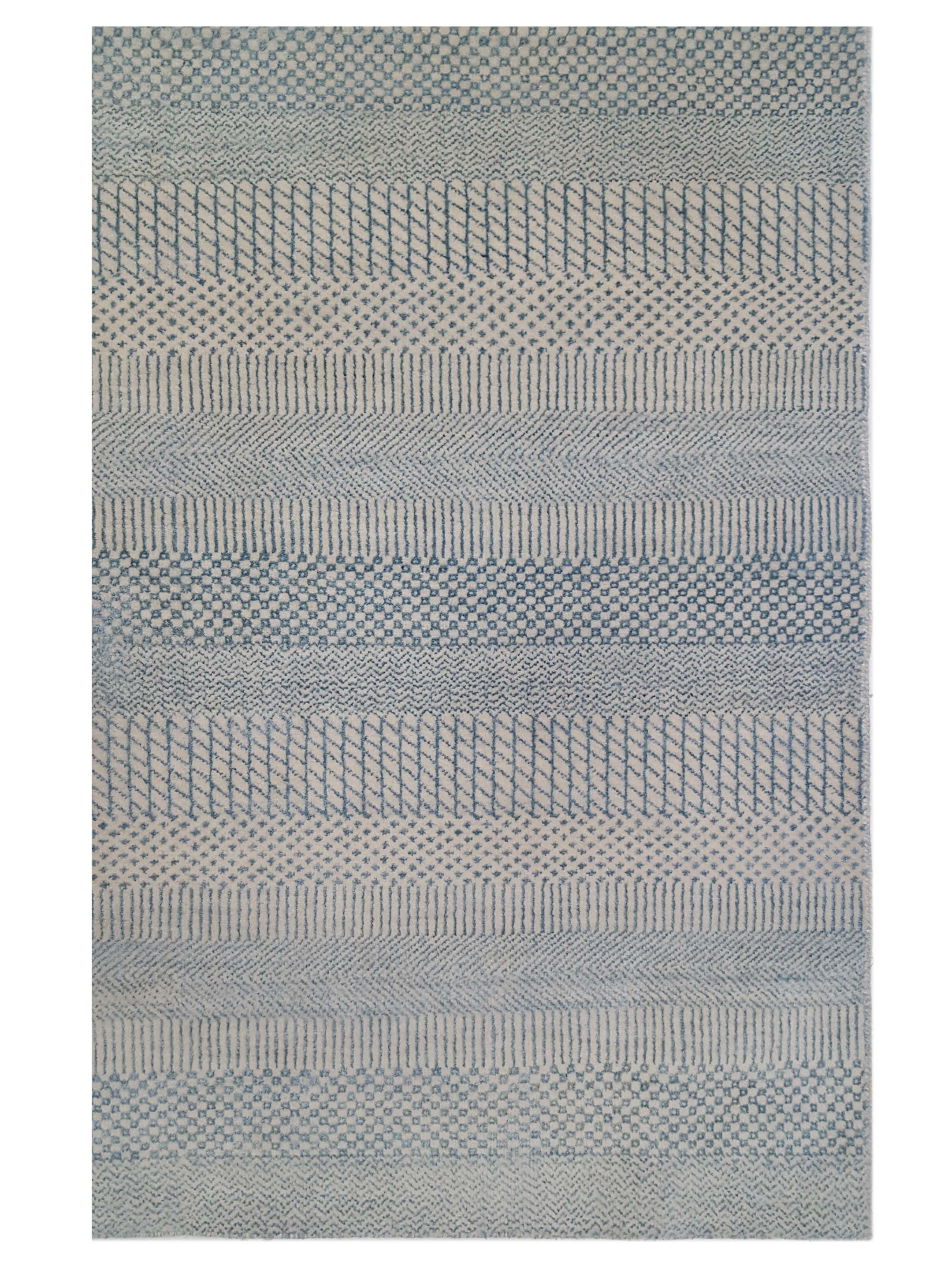 Touch Hand Knotted Grey 8x10 - Image 3 of 5