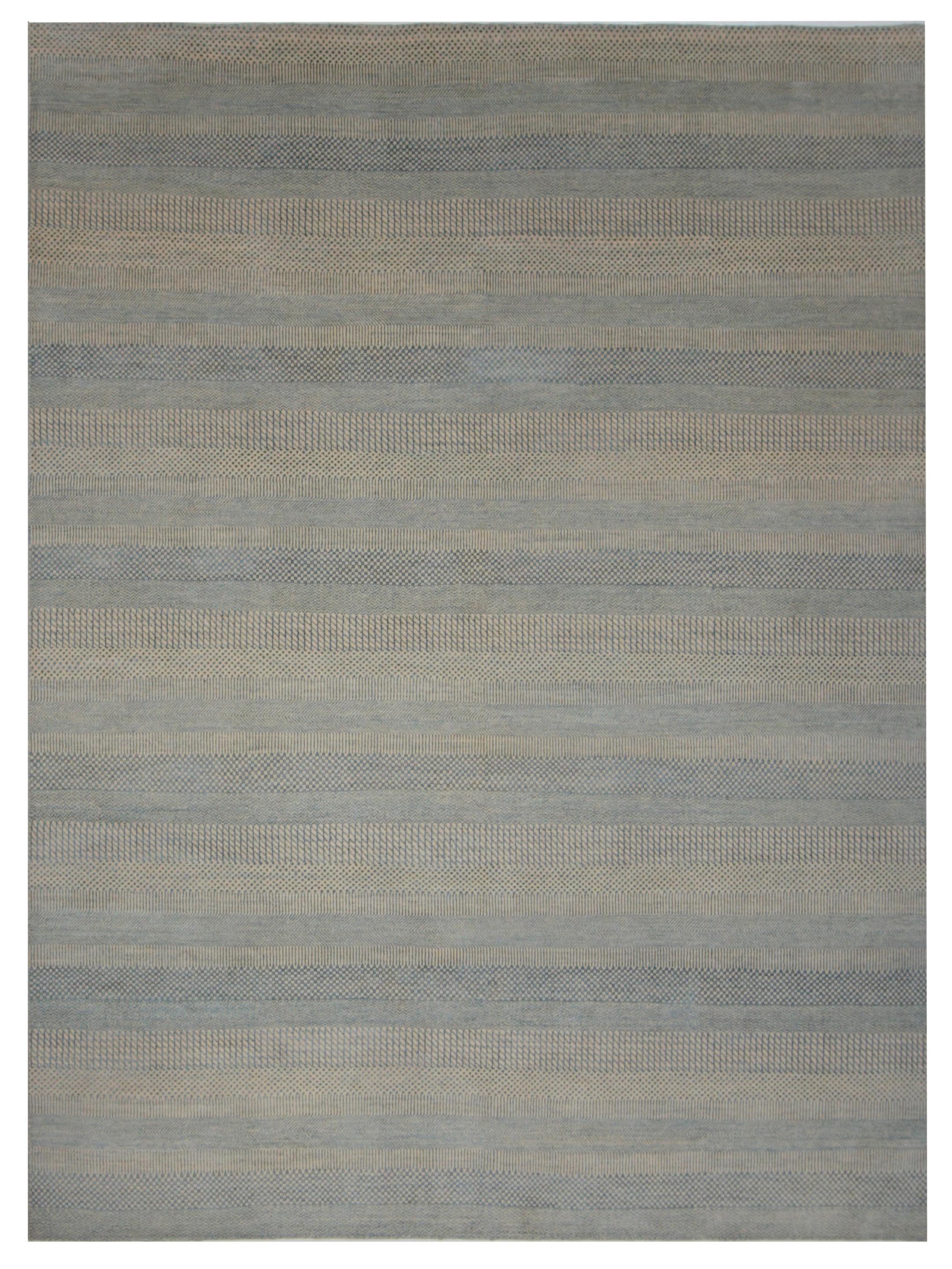Touch Hand Knotted Grey 8x10